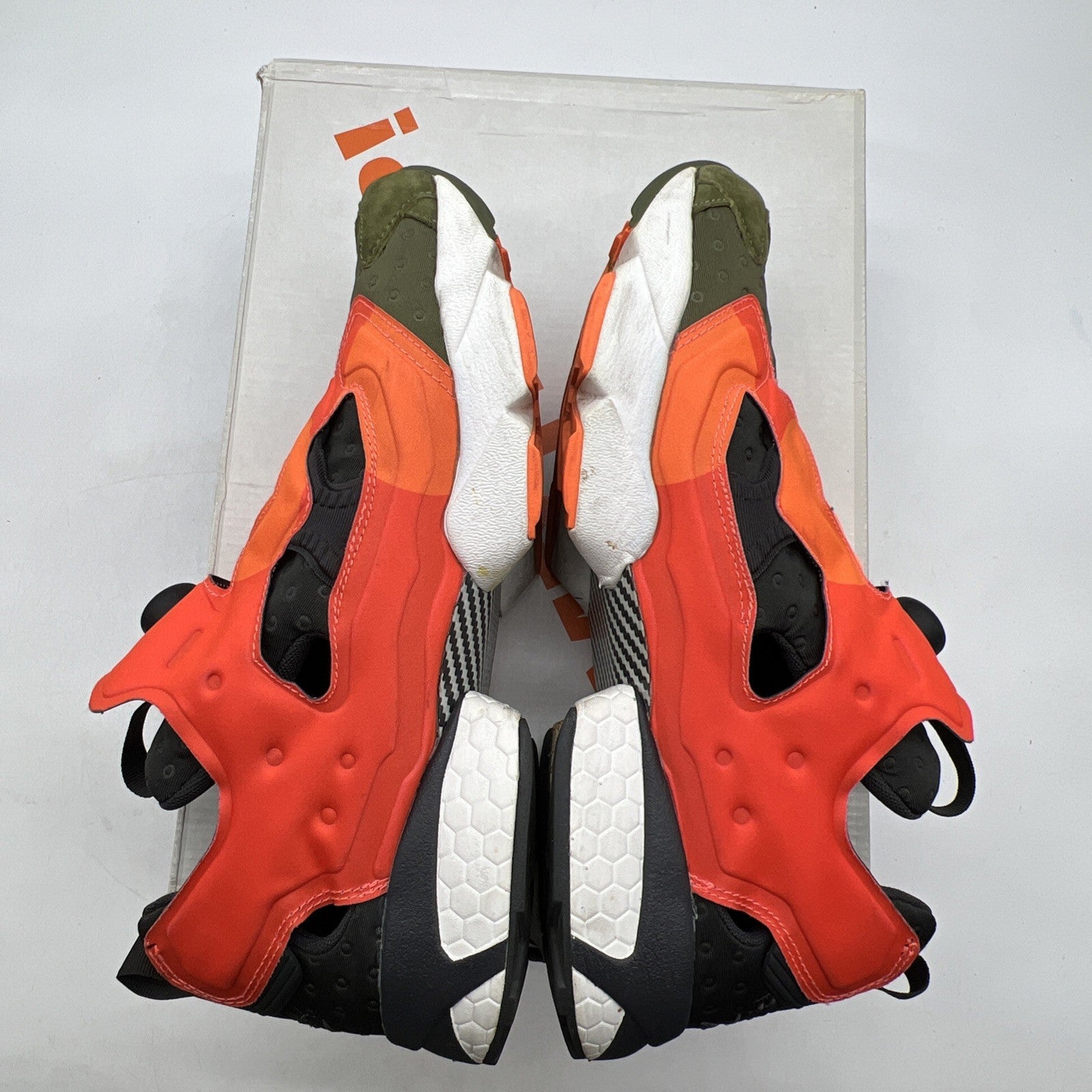 Size 11.5 - Reebok InstaPump Fury ASYM Orange W (V67791)