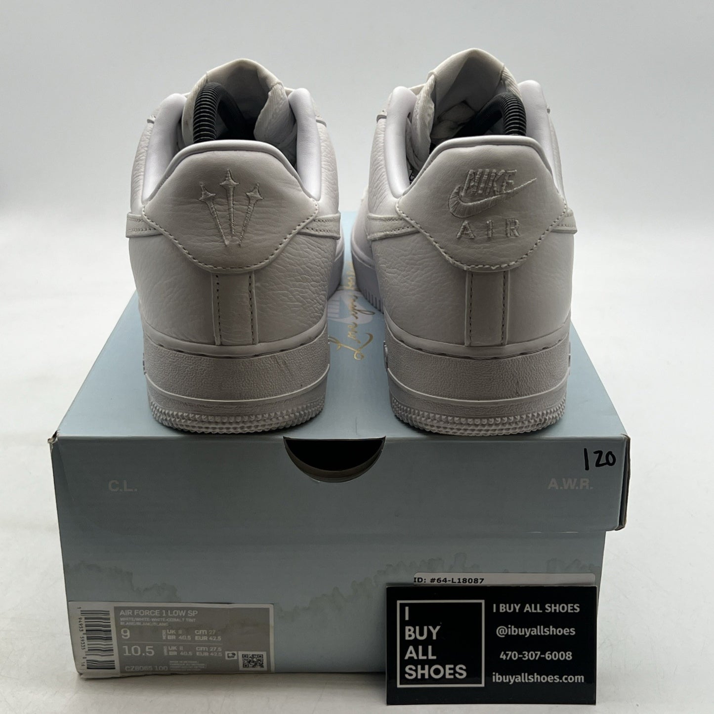 Size 9 - Nike Air Force 1 x NOCTA Low Certified Lover Boy (CZ8065-100)