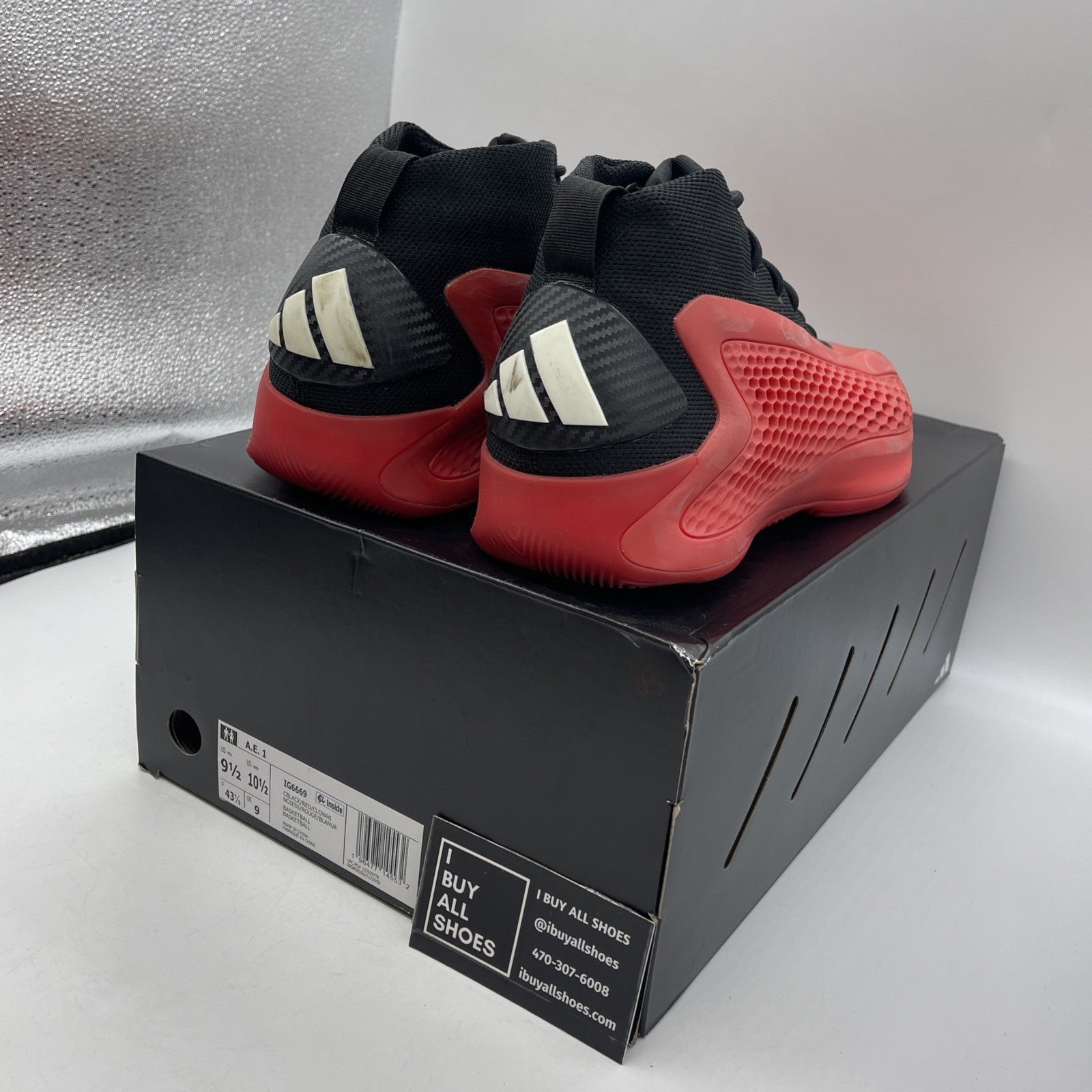 Size 9.5 - adidas AE 1 Pure Ruby (IG6669 IG6669)