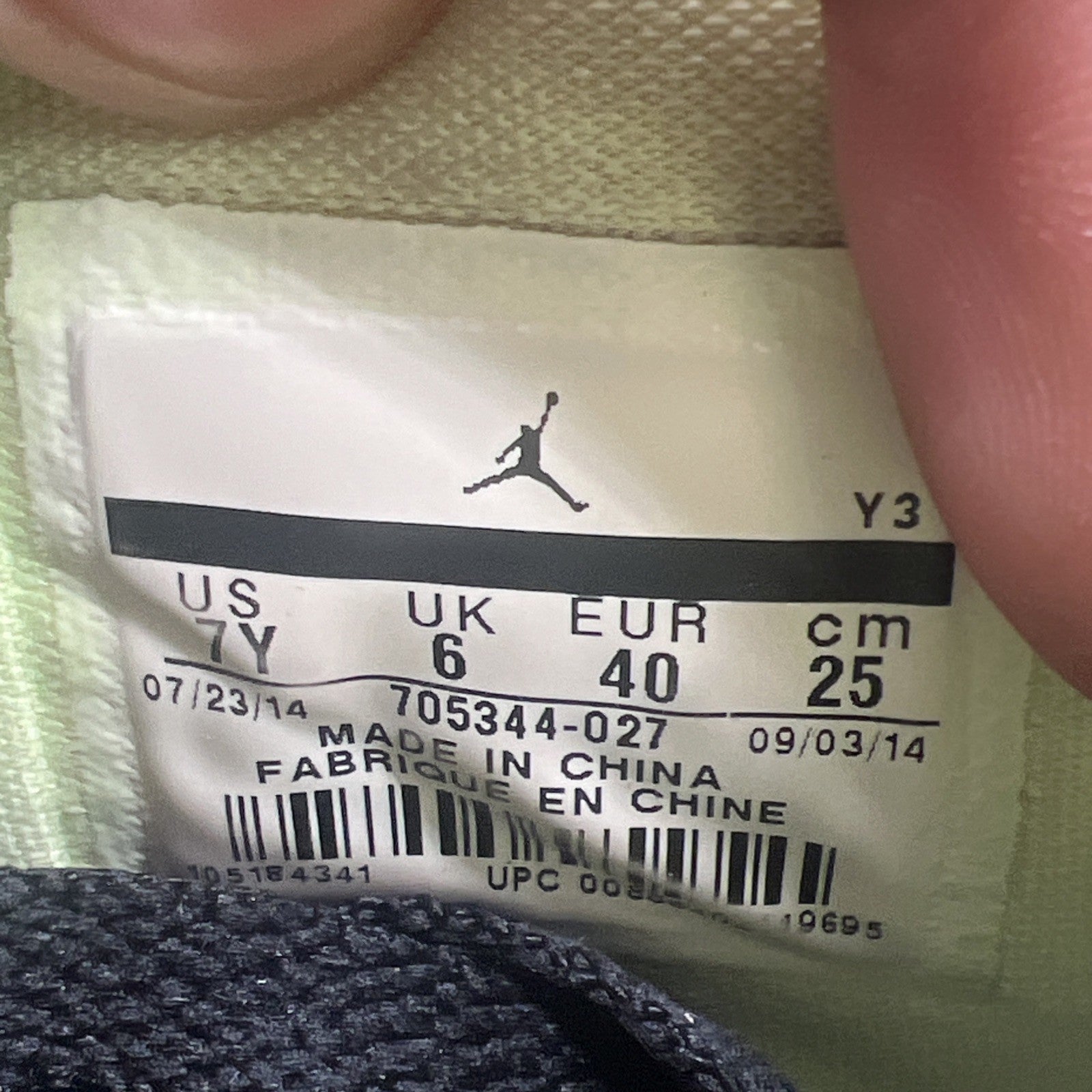 Size 7Y - Air Jordan IV 4 Retro GG Fuschia Pink Black Lime White (705344-027)
