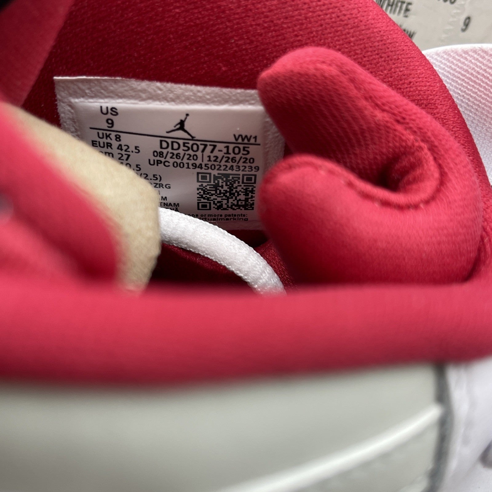 Size 9 - Jordan 6 Rings Hare White Suede Leather (DD5077-105)
