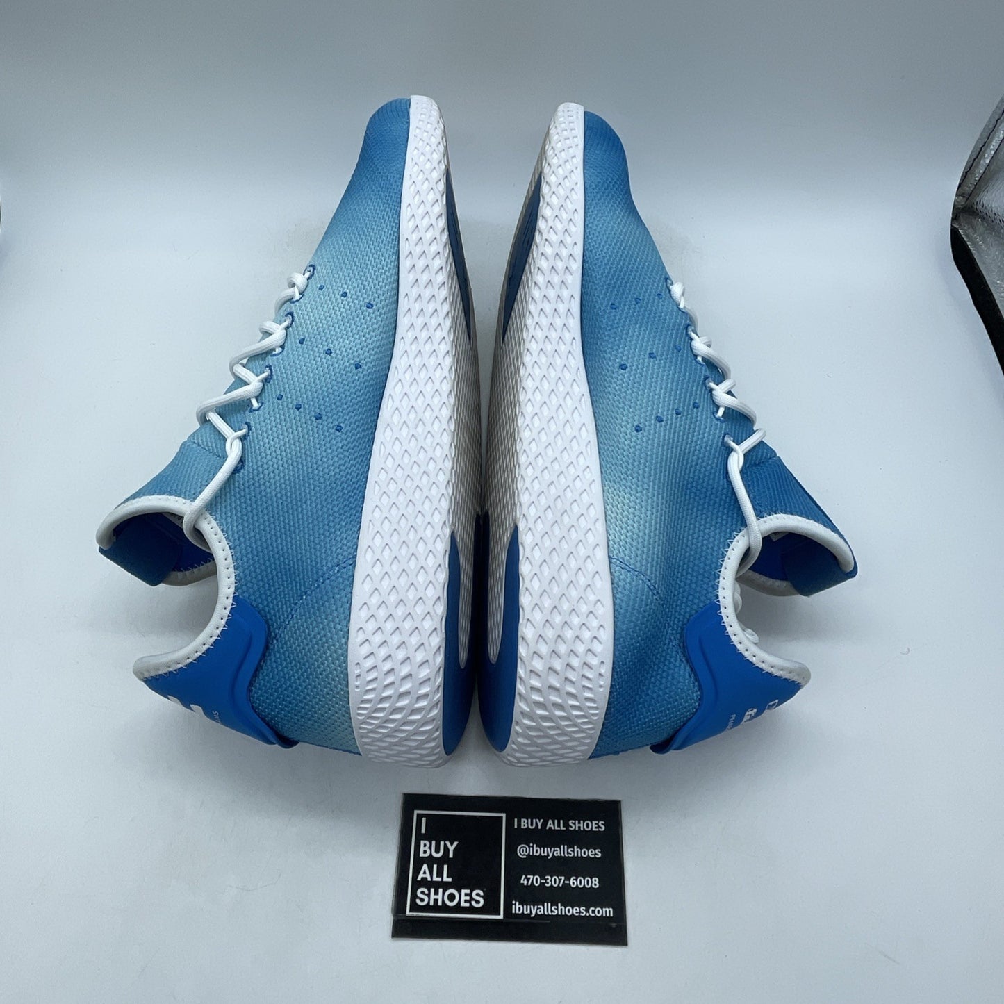 Size 14 - adidas Pharrell x Tennis Hu Holi Bright Blue (DA9618)