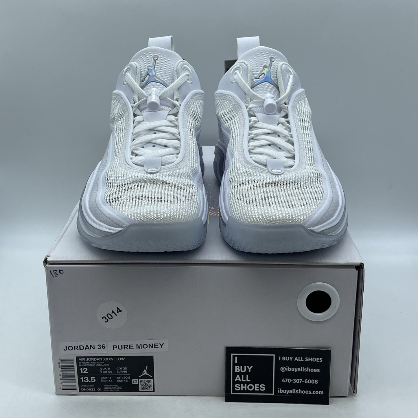 Size 12 - Air Jordan 36 Low Pure Money (DH0833-101)