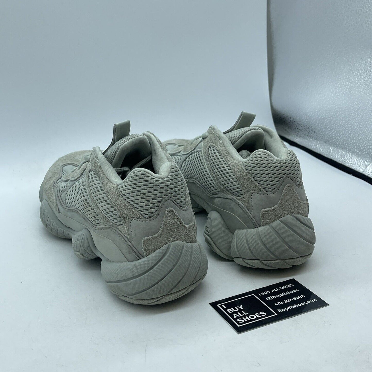 Size 10 - adidas Yeezy 500 Salt Grey Brown Suede Leather (EE7287)