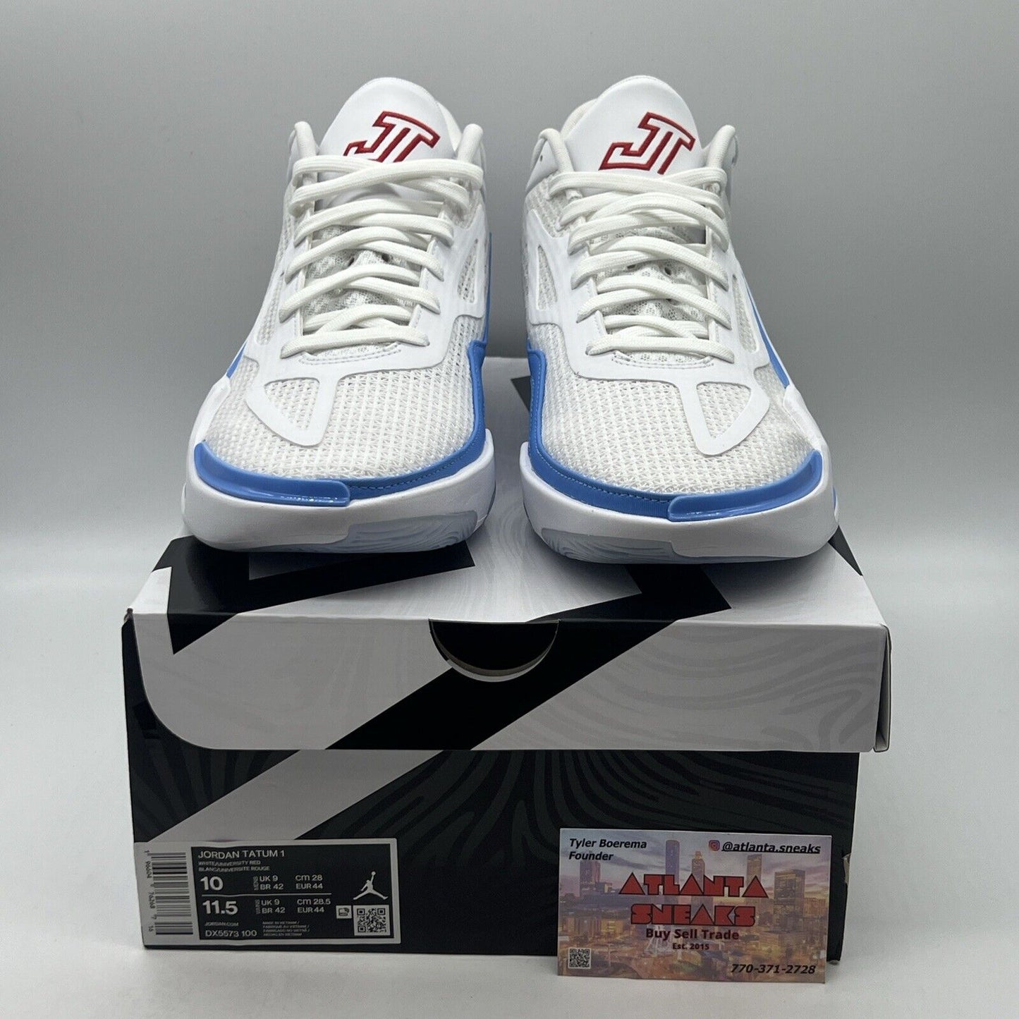 Size 10 - Jordan Tatum 1 Mid St. Louis Brand New Og All