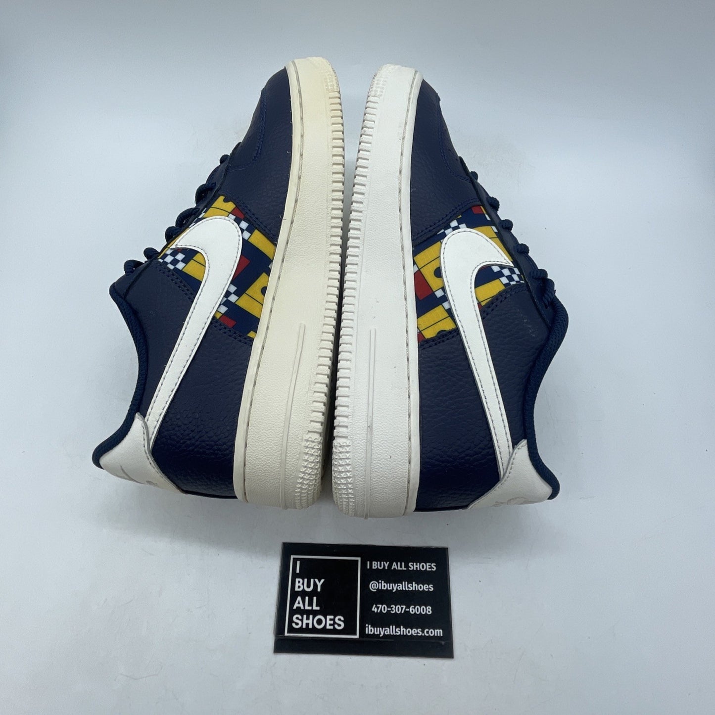 Size 6.5Y (GS) - Nike Air Force 1 '07 LV8 Low Nautical (AR5583-400)