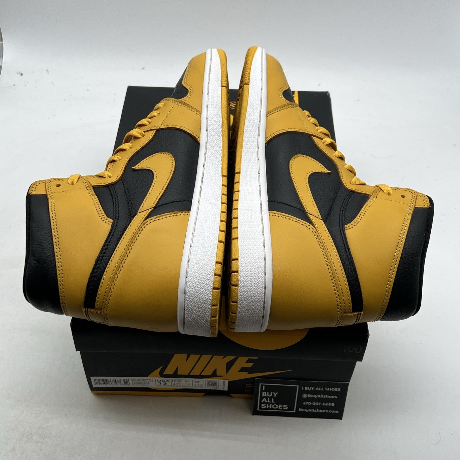 Size 13 - Air Jordan 1 Retro OG High Pollen (555088-701)