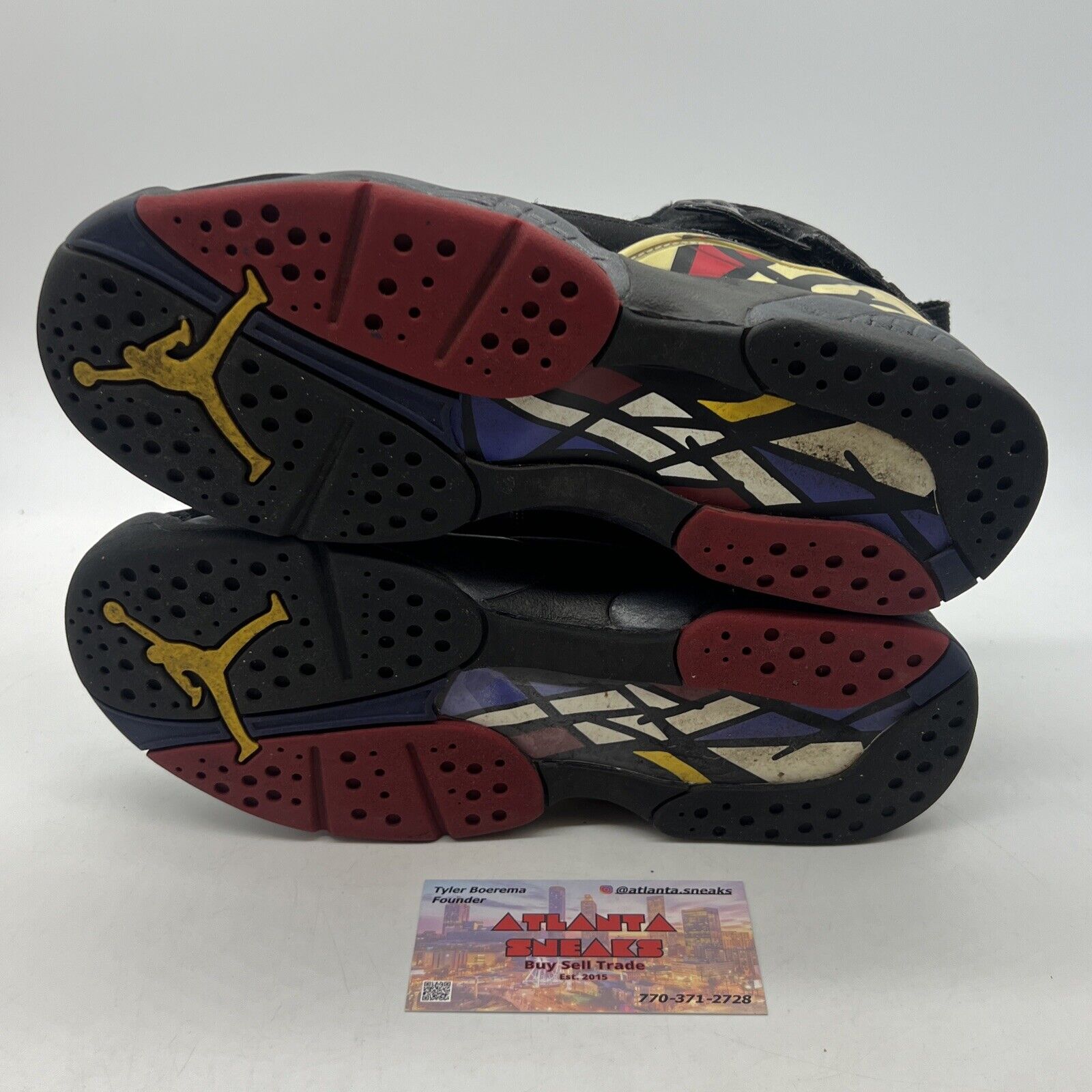 Nike Air Jordan Retro 8 VIII Playoffs 2007 (305368-061) Size 5.5Y