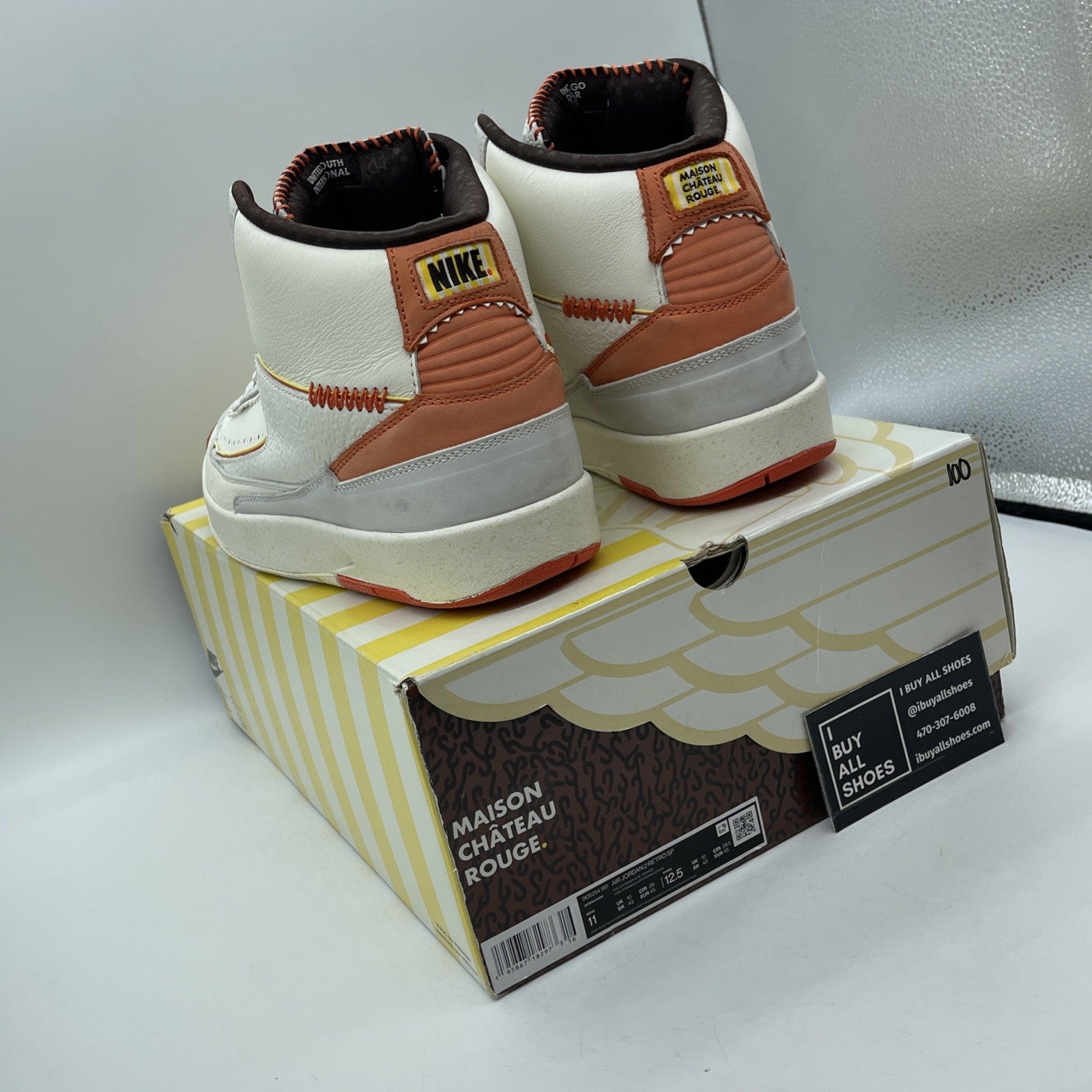 Size 11 - Maison Château Rouge x Air Jordan 2 United Youth International