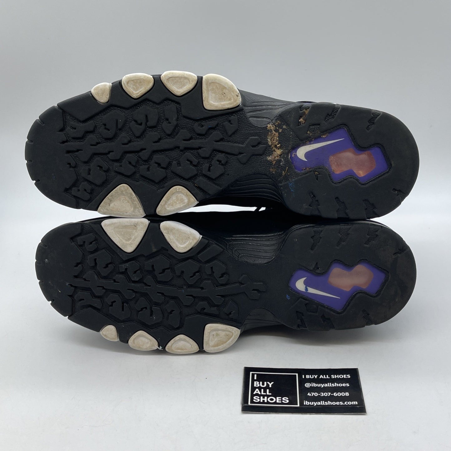 Size 10.5 - Nike Air Max 2 CB 94 OG 2023 Black Purple Suede (FQ8233-001)