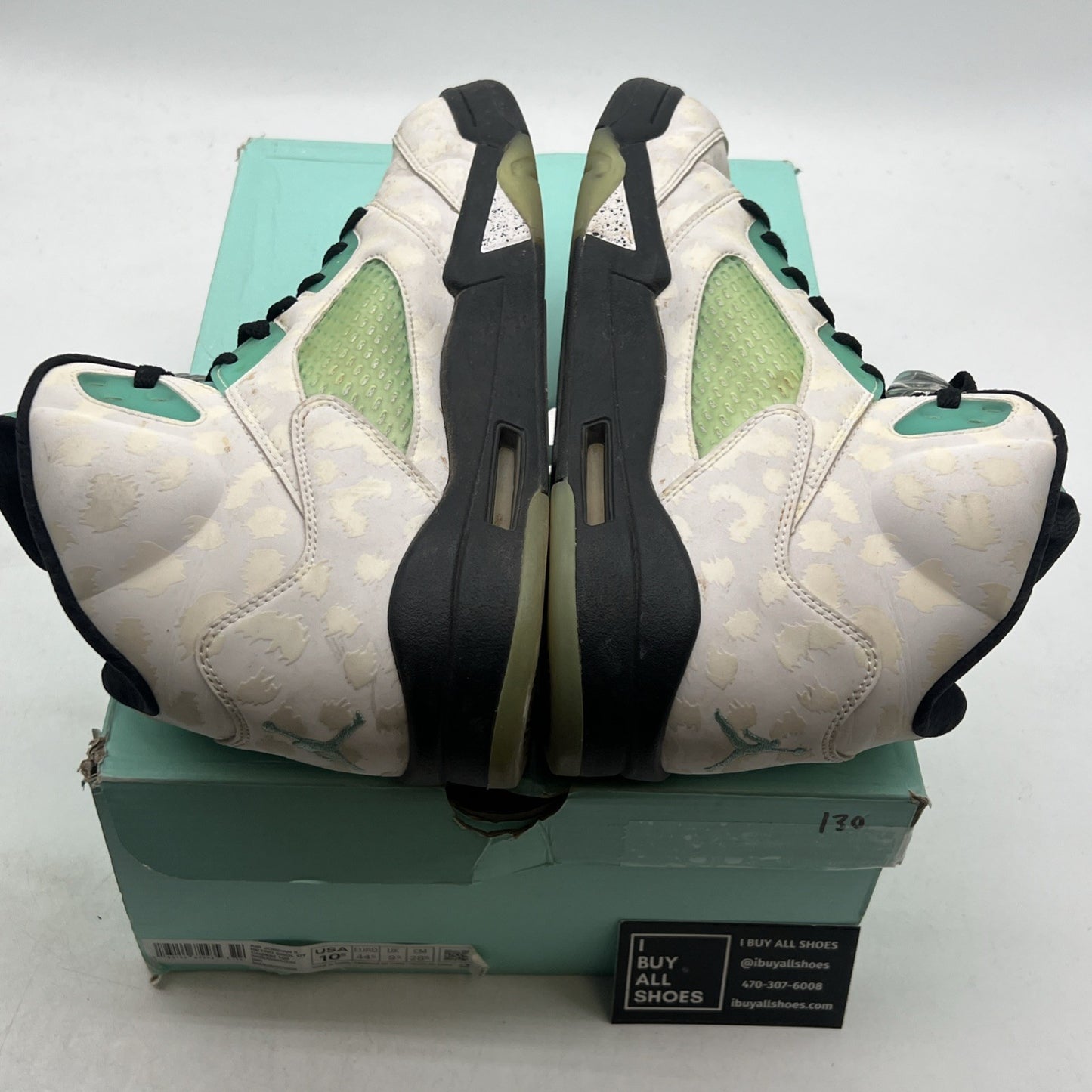 Size 10.5 - Air Jordan 5 Retro Island Green (CN2932-100)