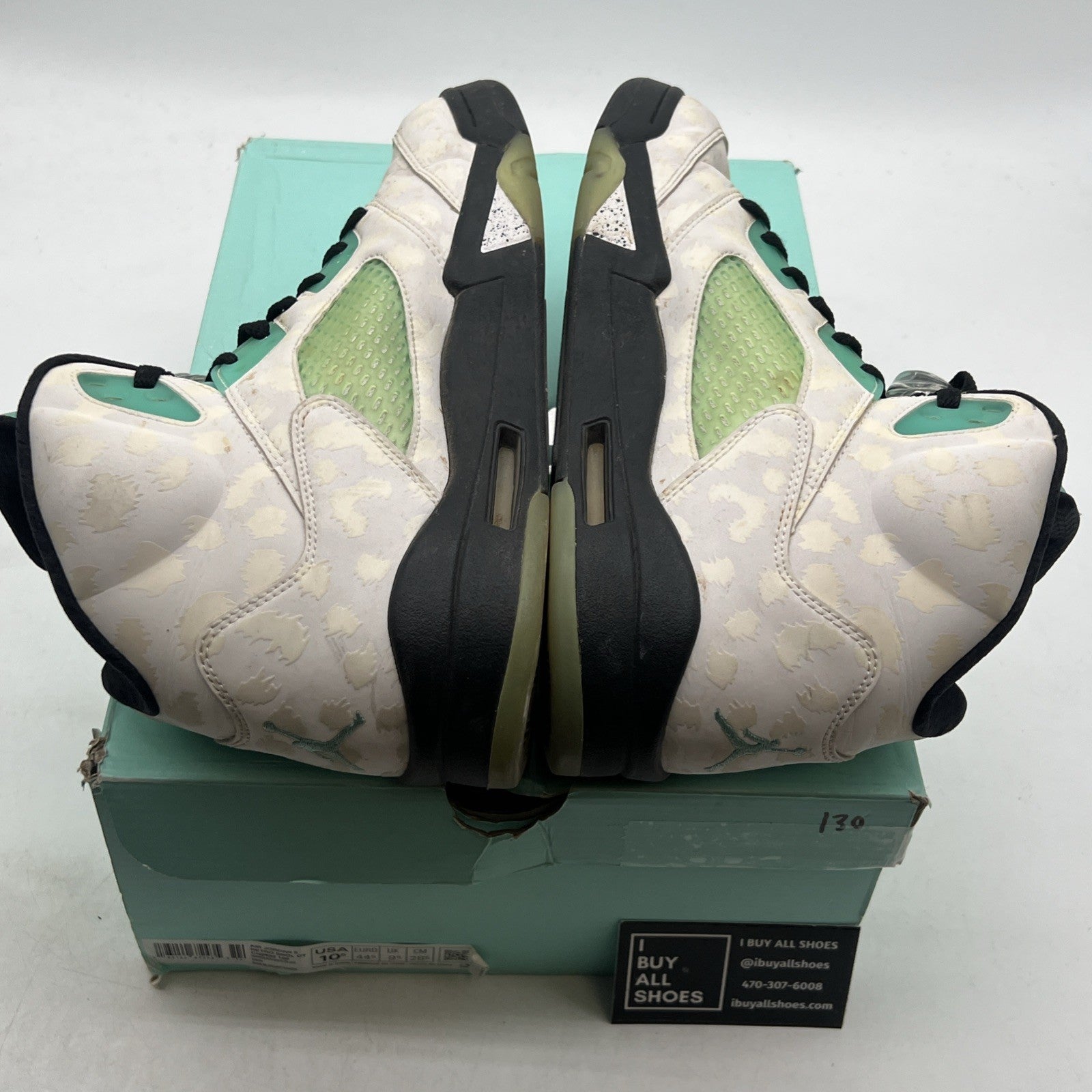 Size 10.5 - Air Jordan 5 Retro Island Green (CN2932-100)