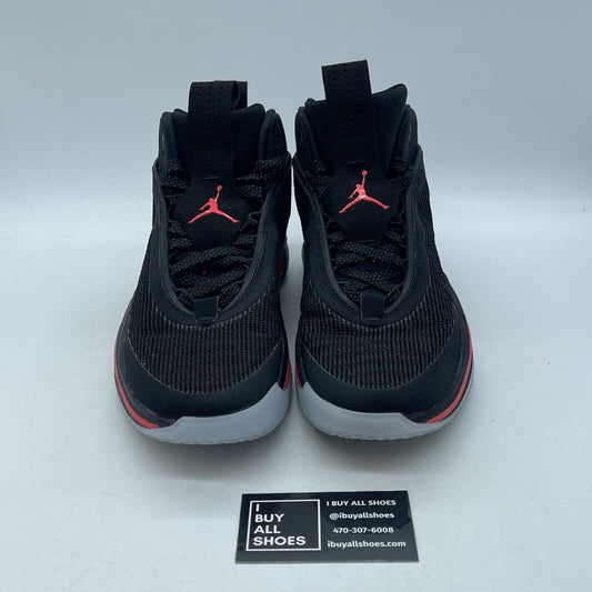 Size 9.5 - Air Jordan 36 Black Infrared Pink Leather Suede (CZ2650-001)