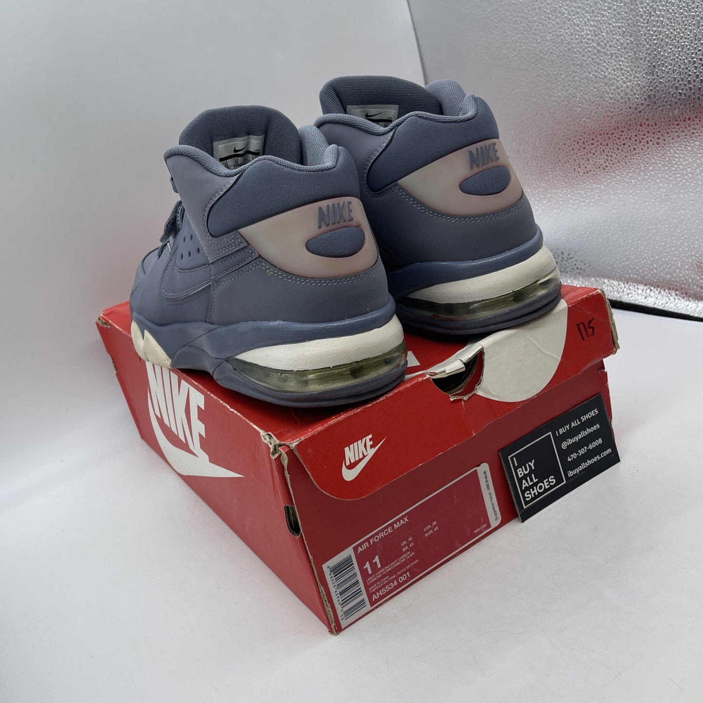 Size 11 - Nike Air Force Max Light Carbon (AH5534-001)