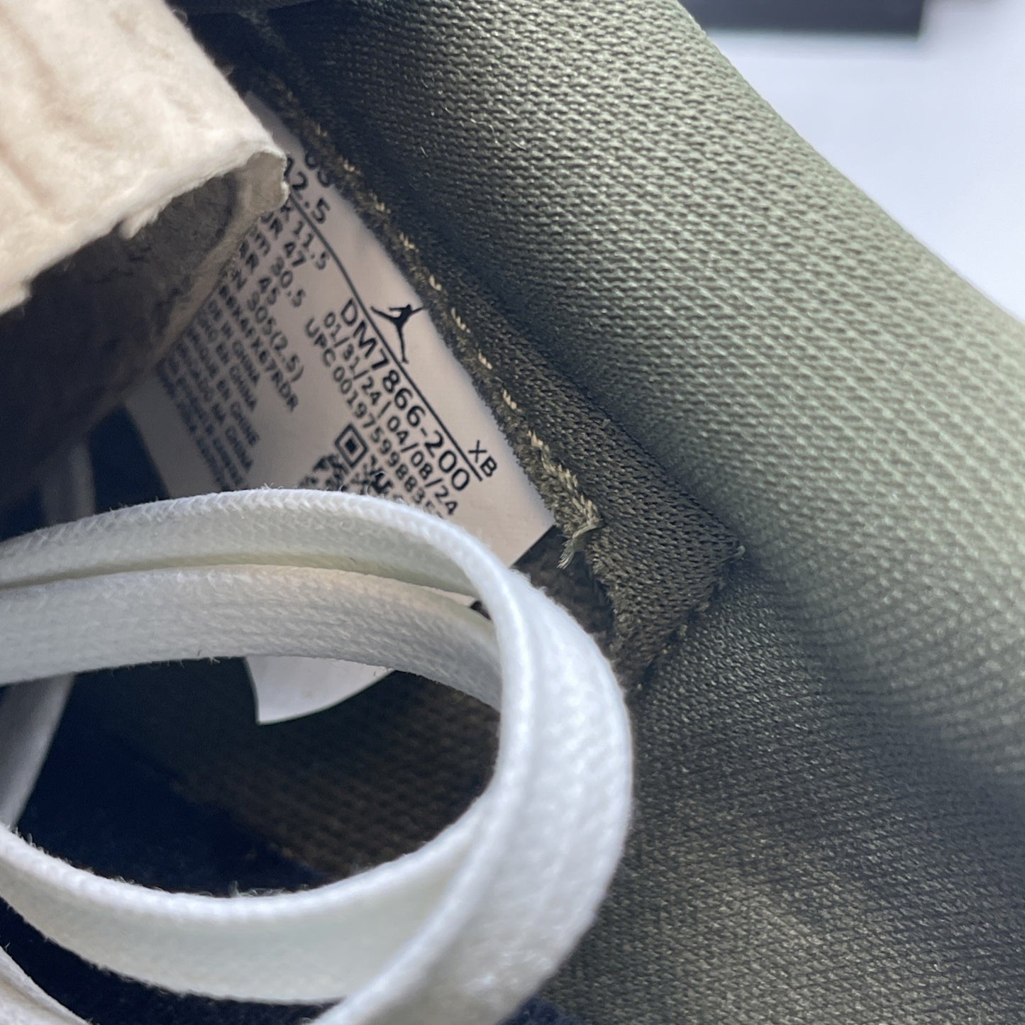 Size 12.5 - Travis Scott x Air Jordan 1 Retro OG SP Low Reverse Olive DM7866-200