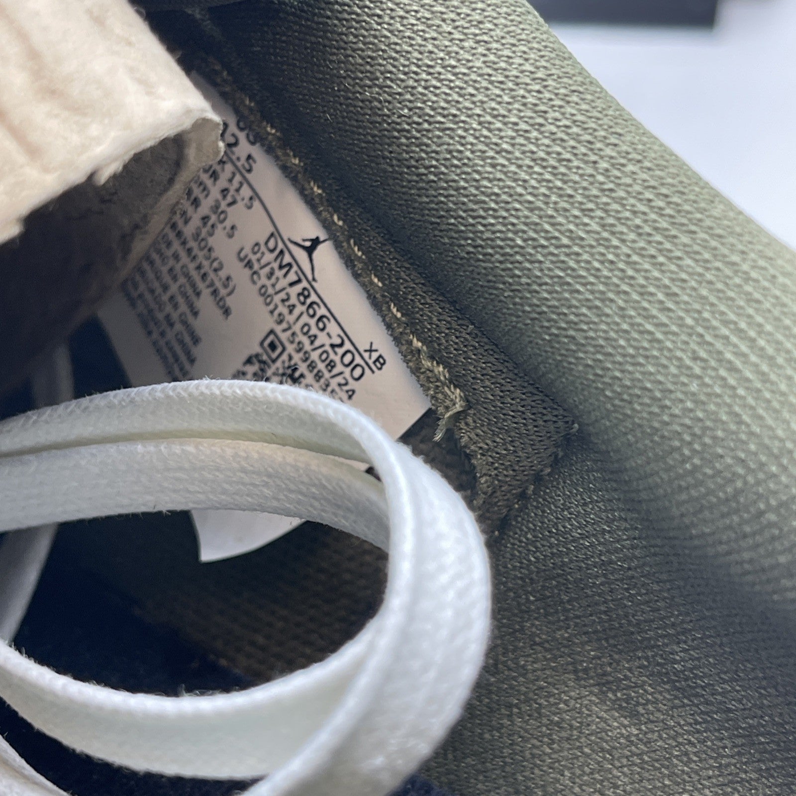 Size 12.5 - Travis Scott x Air Jordan 1 Retro OG SP Low Reverse Olive DM7866-200