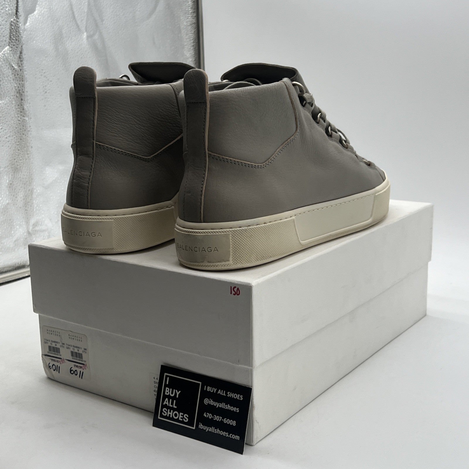 Size 46 - Balenciaga Chevre Hamilton Grey