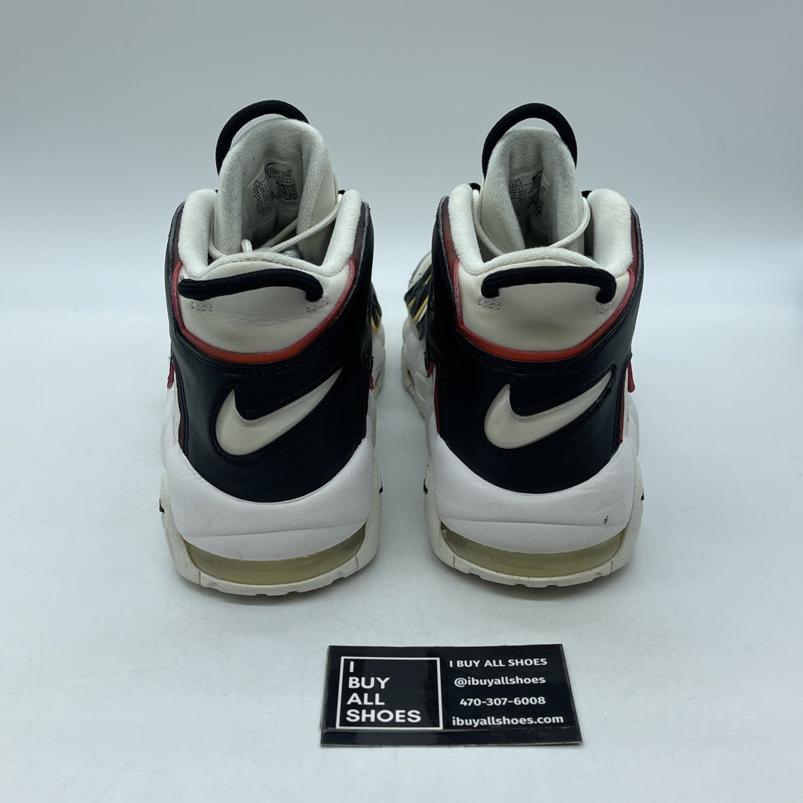 Size 10.5 - Nike Air More Uptempo '96 Primary Colors Suede Leather (DM1297-100)