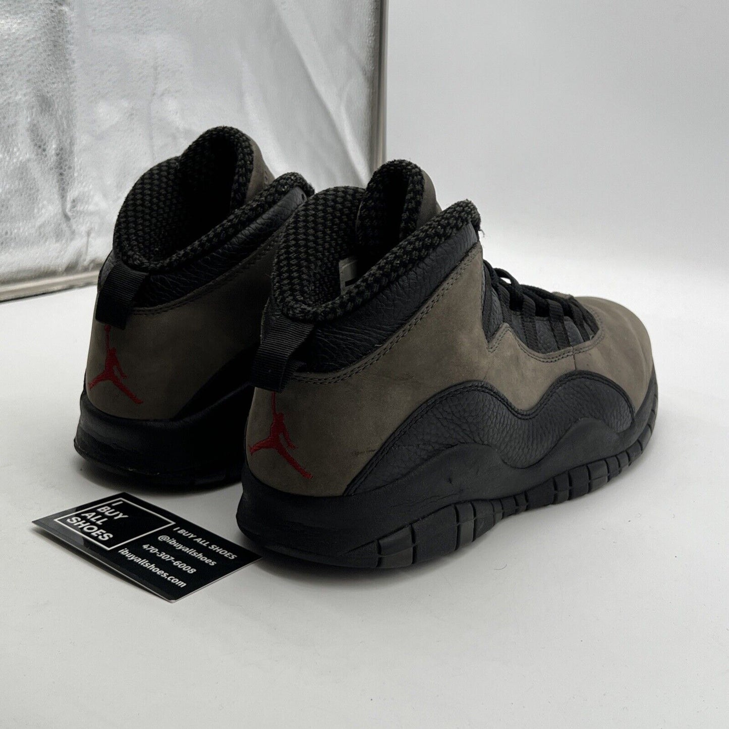 Size 11.5 - Air Jordan 10 Retro 2018 Shadow (310805-002)