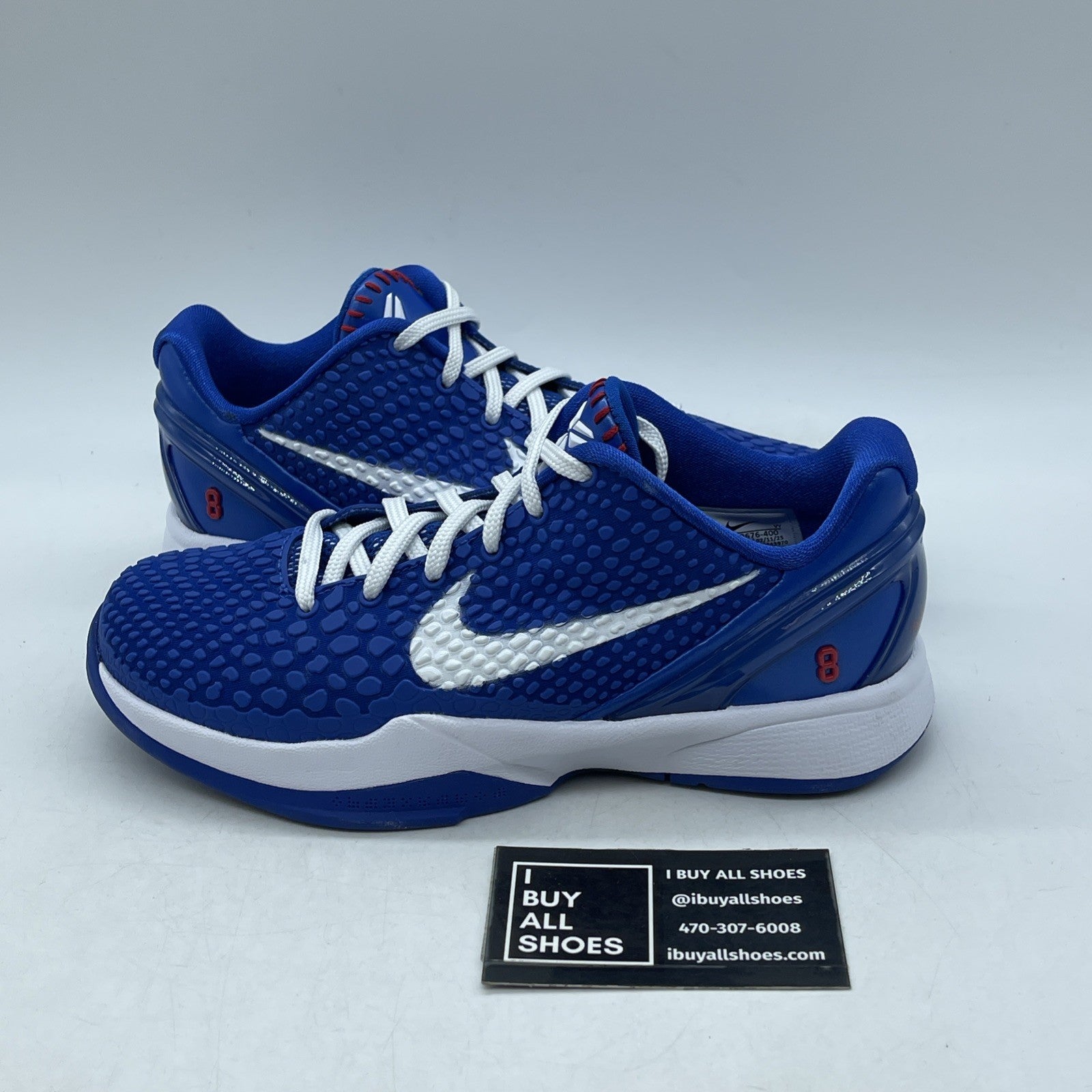Size 4 - Nike Zoom Kobe 6 Protro Dodgers (FV9676-400)