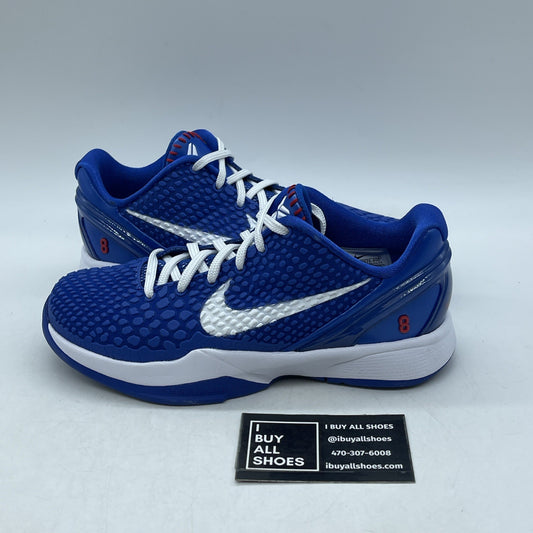 Size 4 - Nike Zoom Kobe 6 Protro Dodgers (FV9676-400)