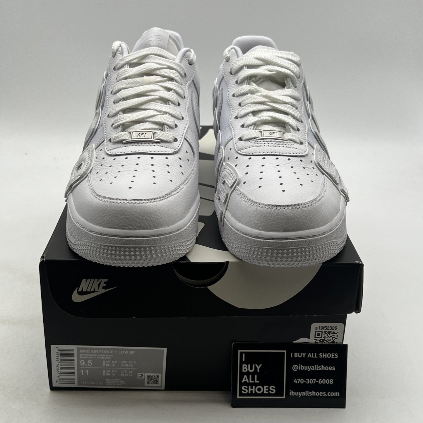 Size 9.5 - Nike Cactus Plant Flea Market x Air Force 1 Premium 2024 Low White