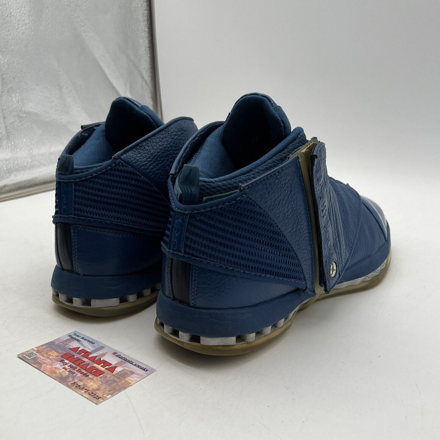 Size 12 - Trophy Room x Air Jordan 16 Retro French Blue Leather (854255-416)