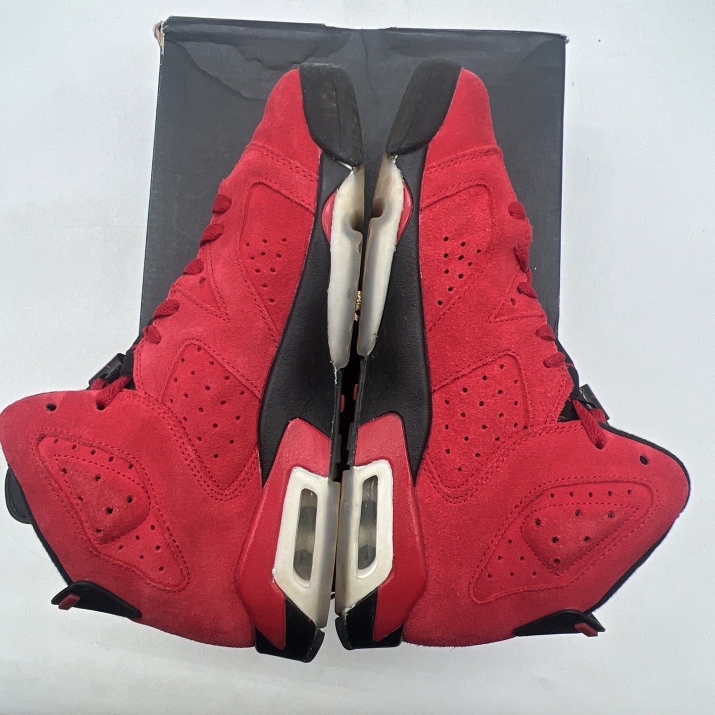 Size 7Y - Air Jordan 6 Retro Toro Bravo (384665-600)