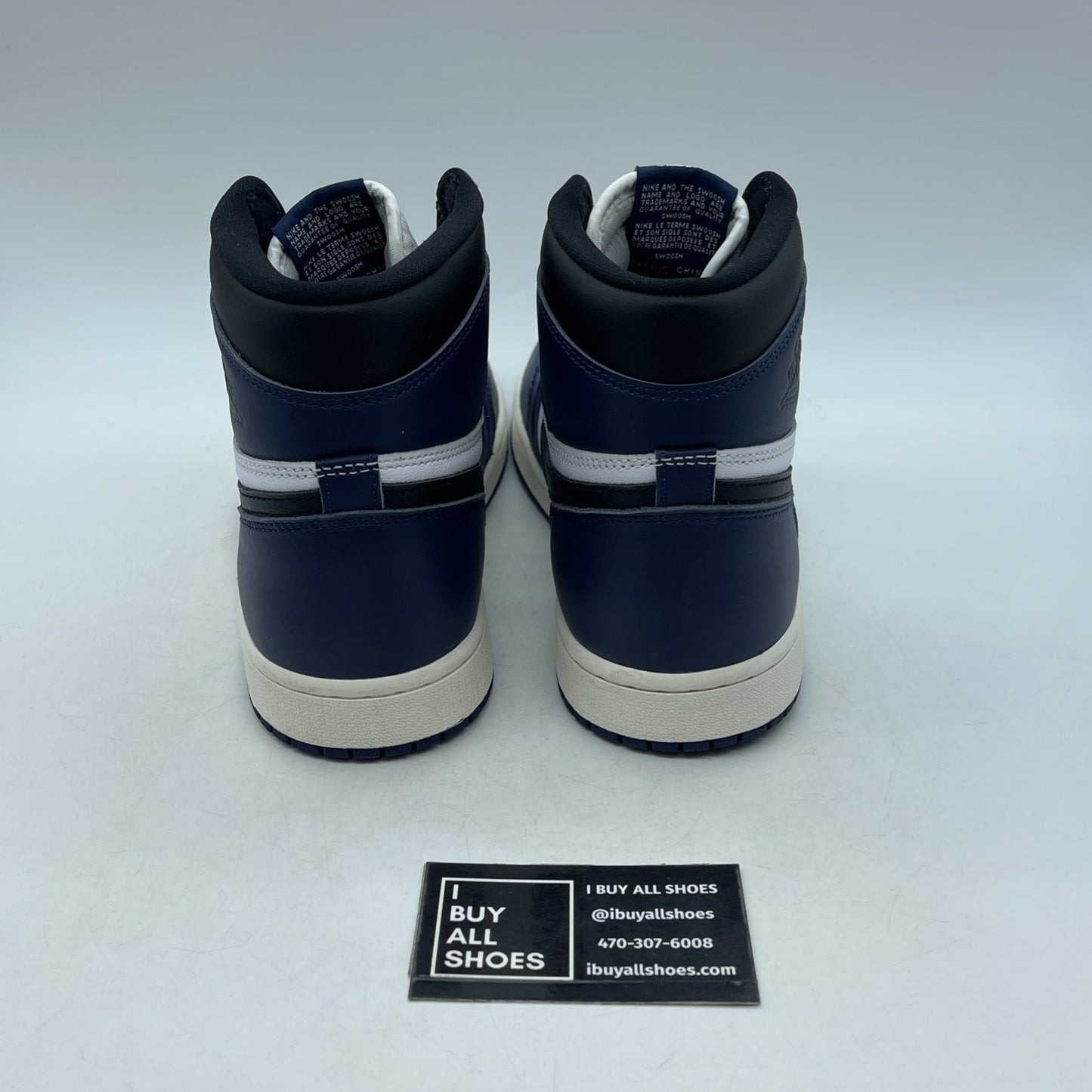 Size 10 - Air Jordan 1 Retro OG High Black White 2.0 (DZ5485-401)