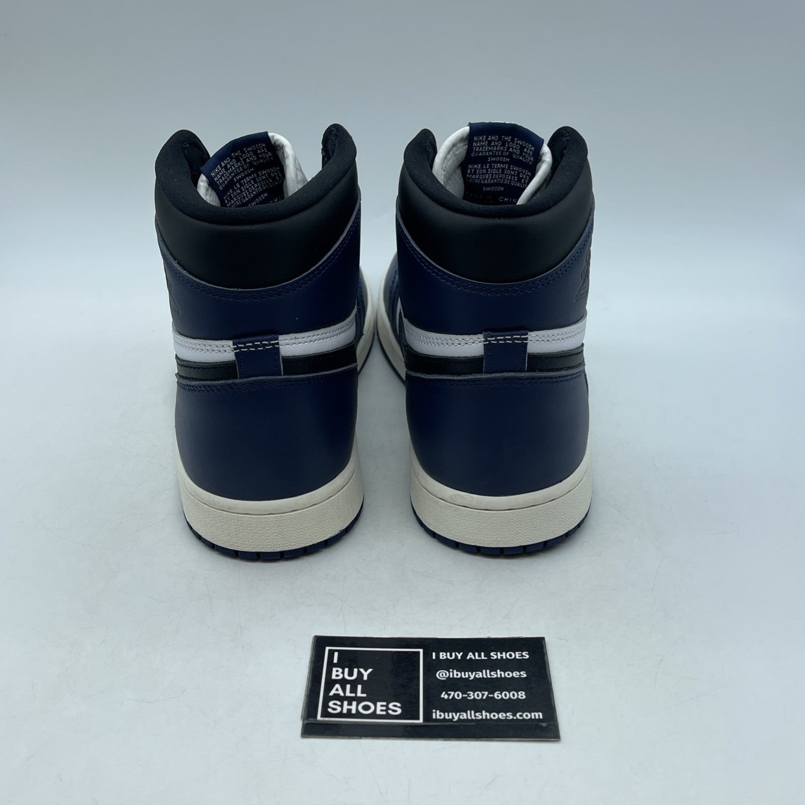 Size 10 - Air Jordan 1 Retro OG High Black White 2.0 (DZ5485-401)