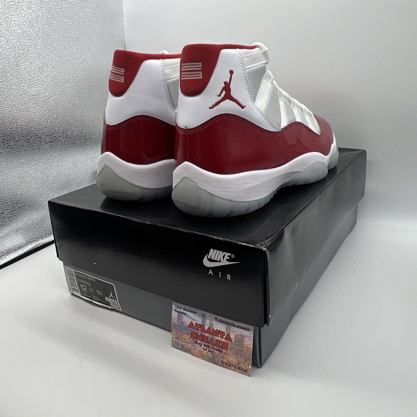 Size 12 - Jordan 11 Retro High Cherry Brand New Og All