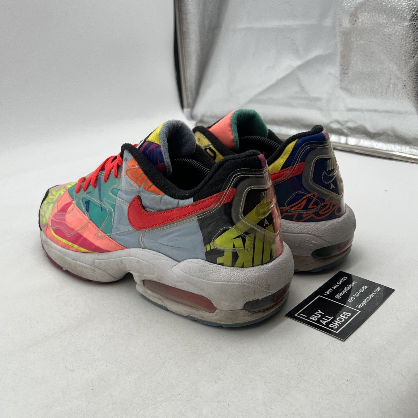 Size 12 - Nike Atmos x Air Max 2 Light QS Logos (BV7406-001)
