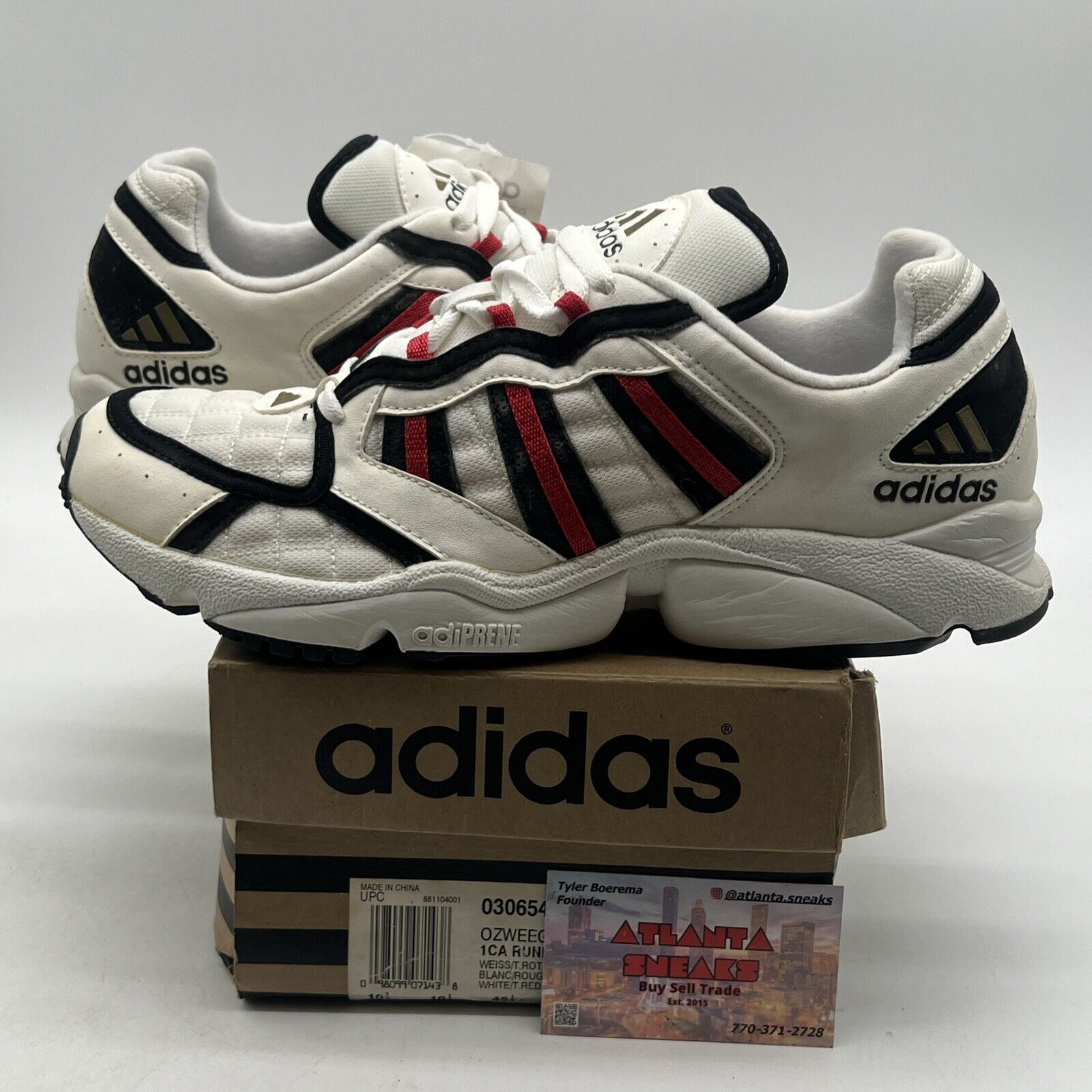 Size 11 - Vintage Adidas Ozweego Blue Millenium R 2005 (030654)