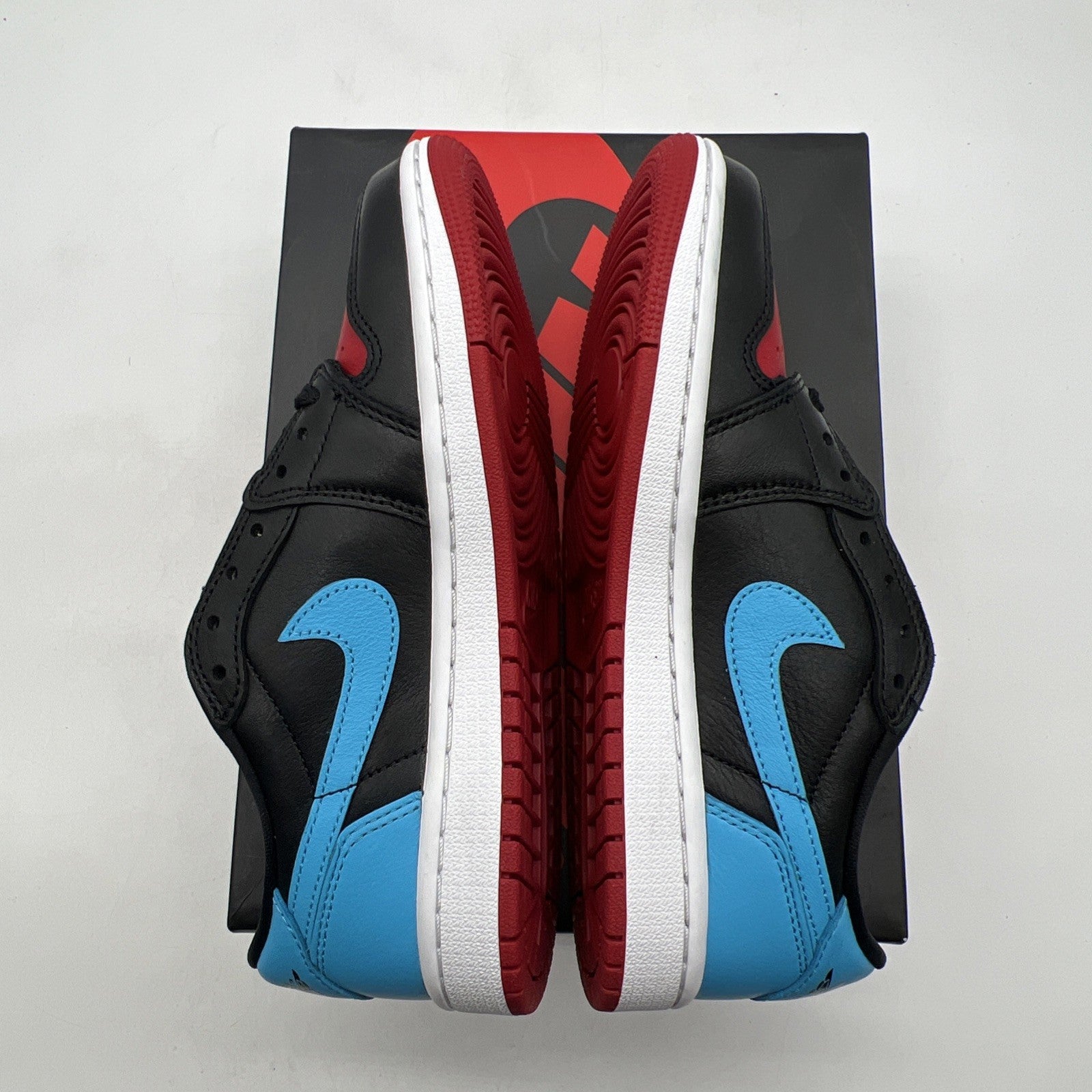 Size 5.5W - Air Jordan 1 Retro Low OG UNC To Chicago Red (CZ0775-046)