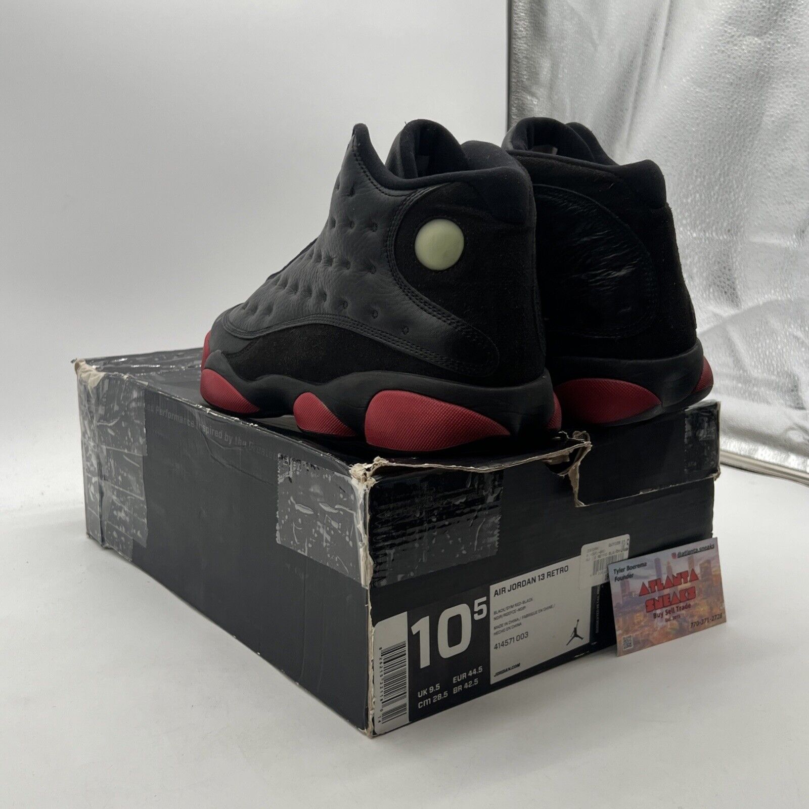 Size 10.5 - Air Jordan 13 Retro Dirty Bred (414571-003)