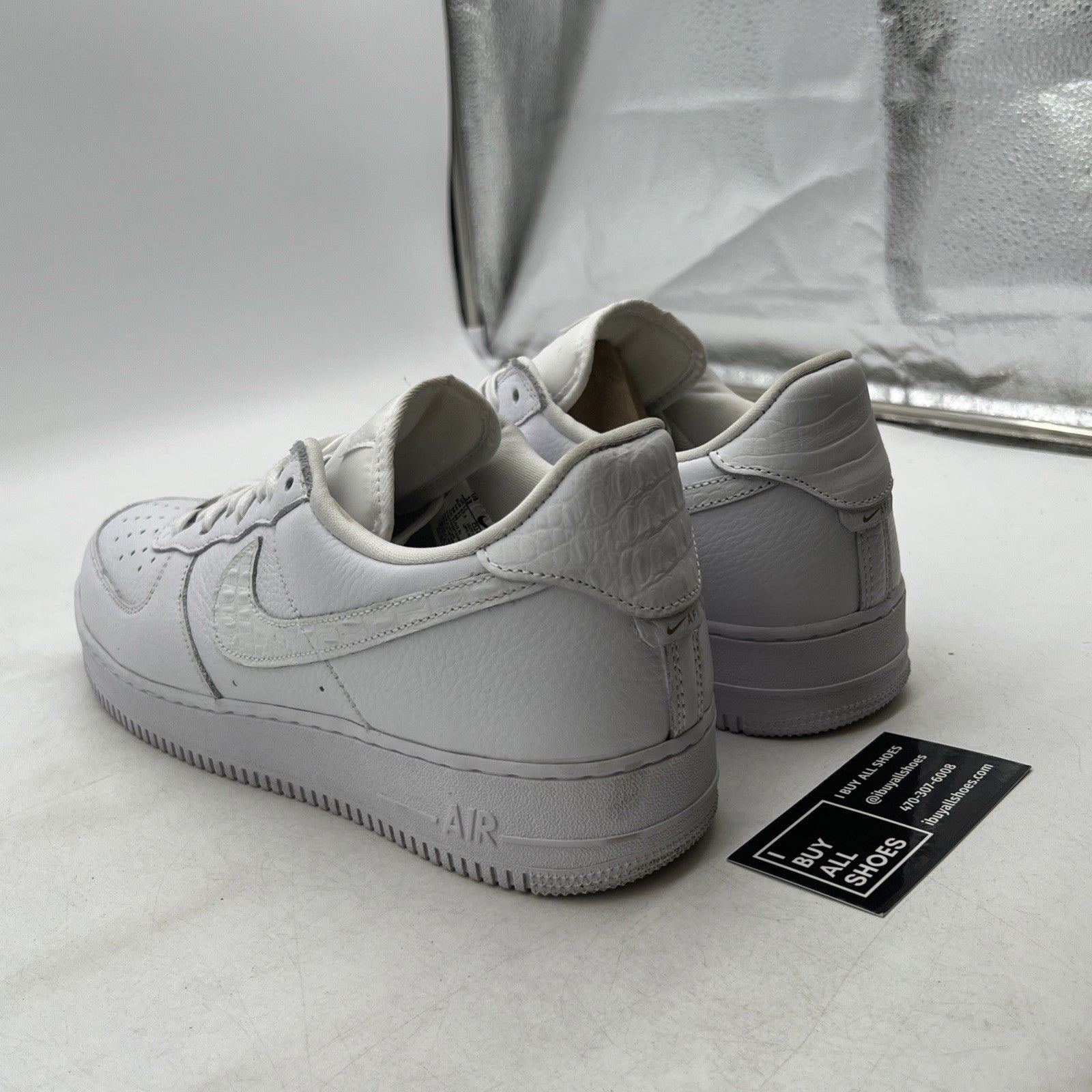 Size 13 - Nike Air Force 1 '07 Craft Triple White (CU4865-100)