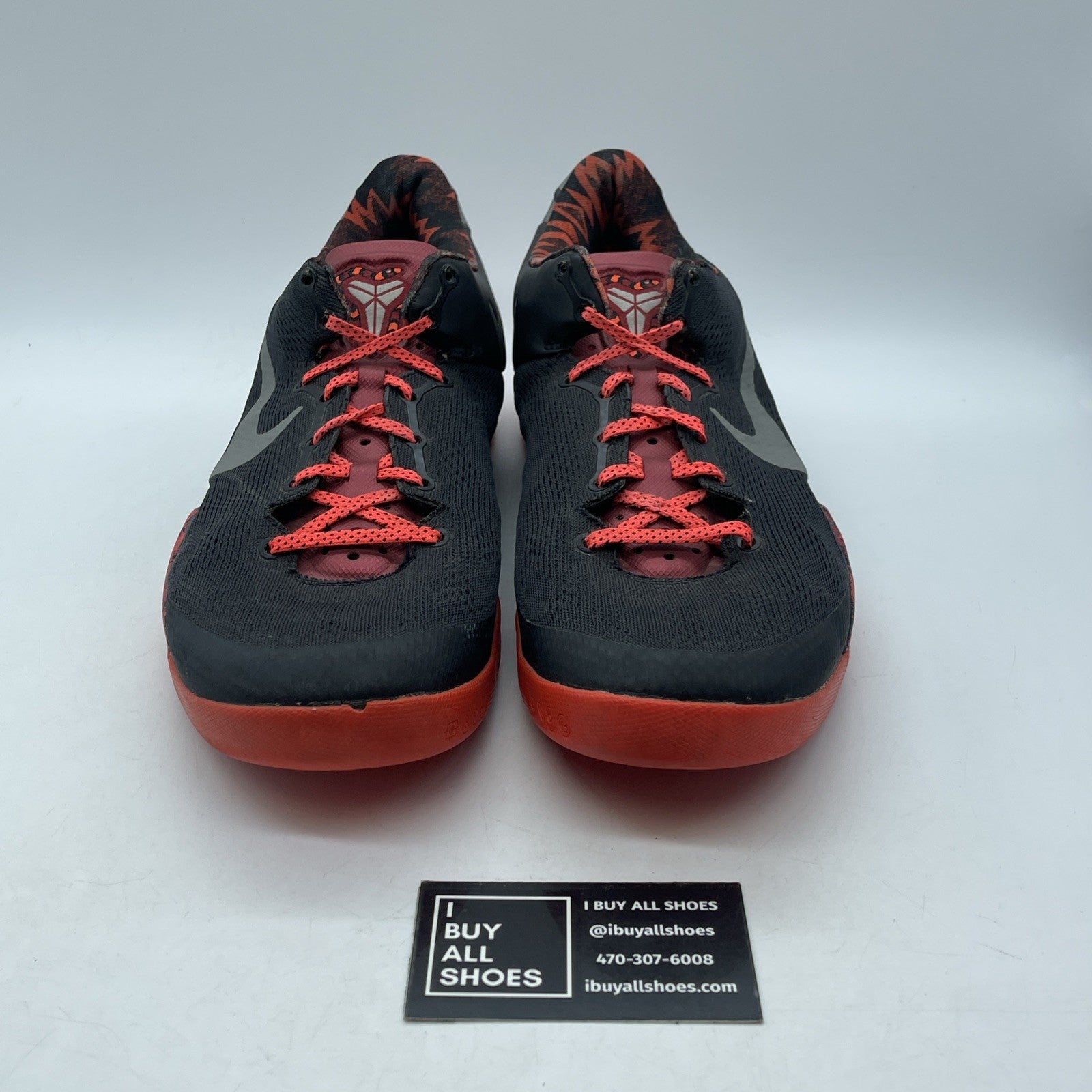 Size 12 - Nike Kobe 8 Philippines Pack - Gym Red Black Suede (613959-002)