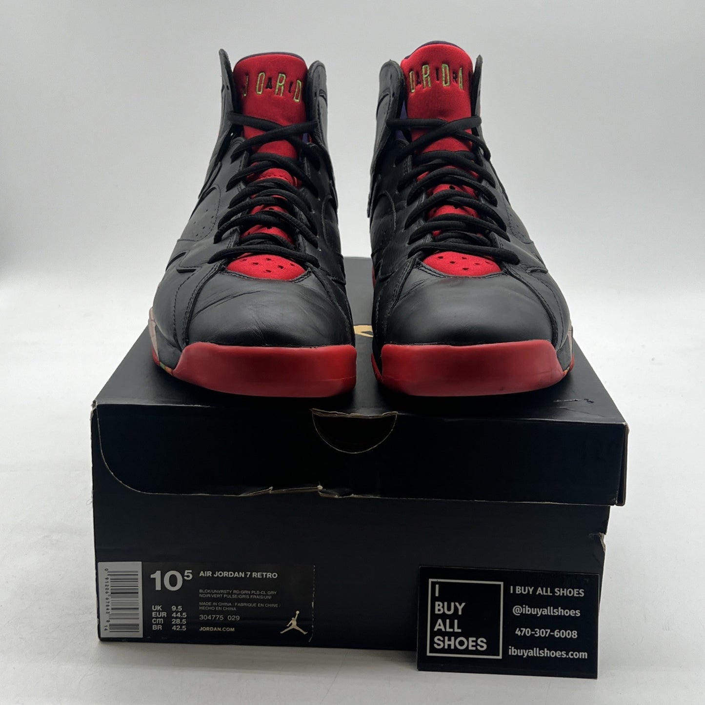 Size 10.5 - Air Jordan 7 Retro Marvin the Martian (304775-029)
