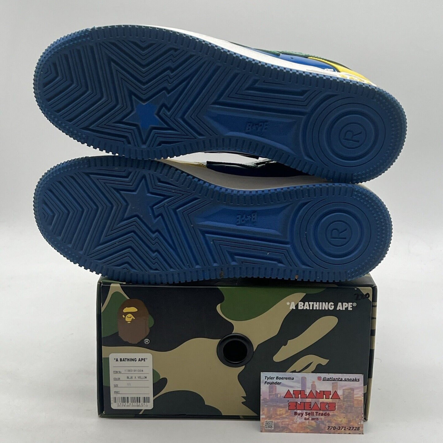 Size 11 - A Bathing Ape Bape Sta Brazil (1I80191004)