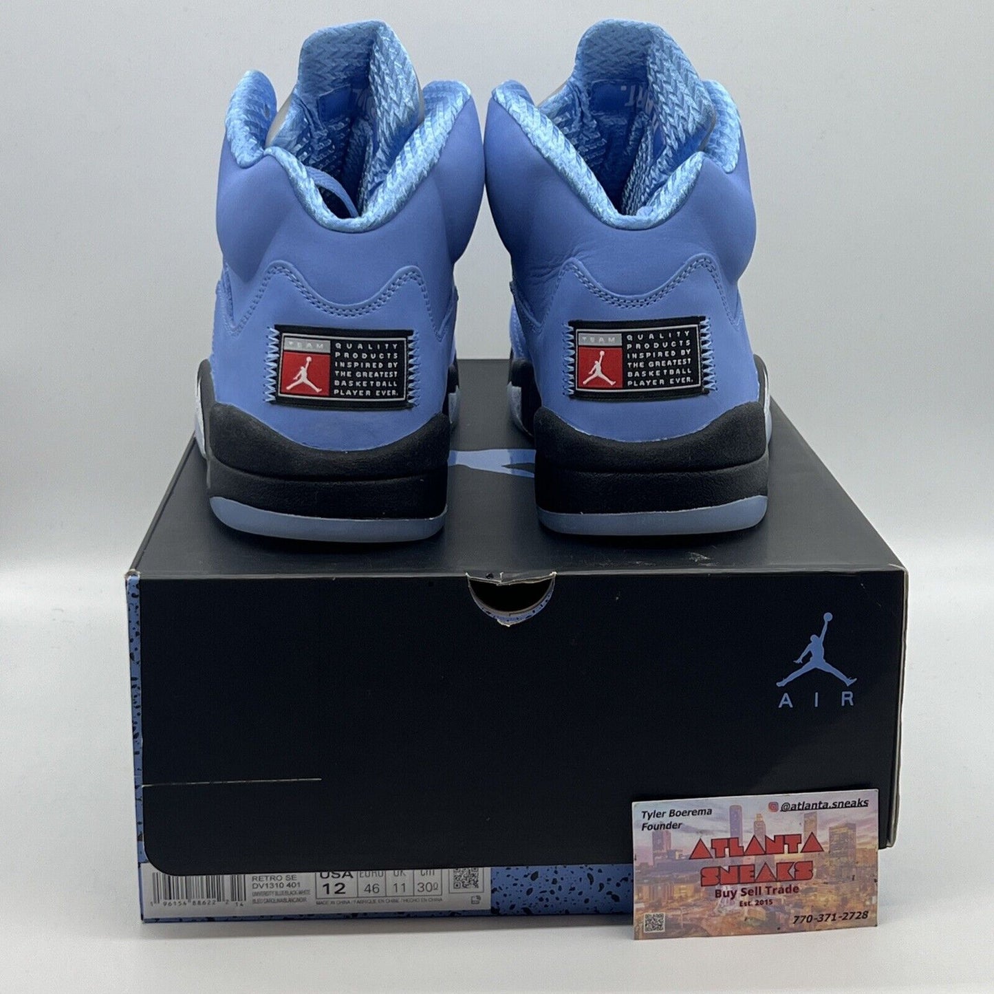 Size 12 - Jordan 5 Retro SE Mid UNC Brand New Og All