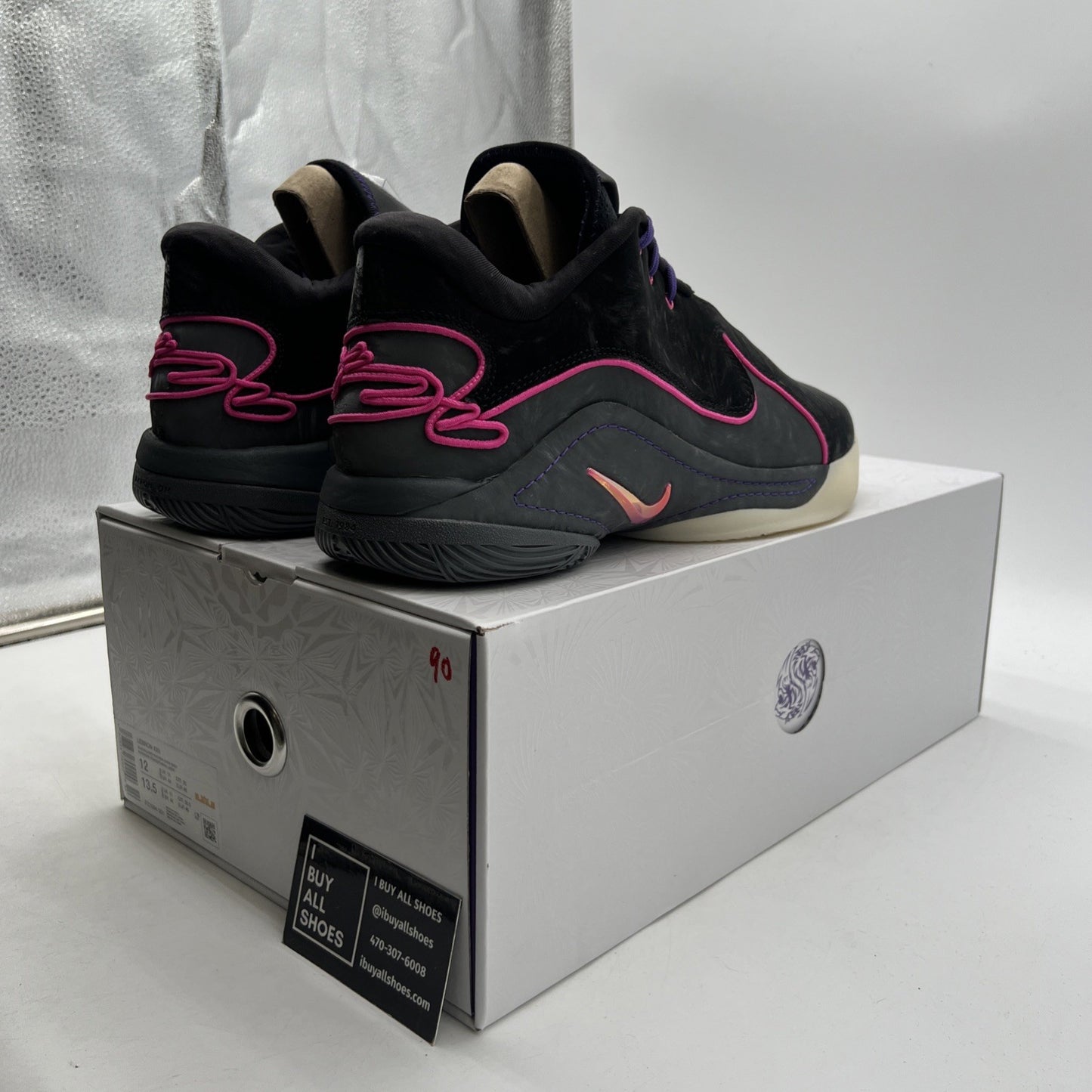 Size 12 - Nike LeBron 22 Blacklight (FZ1094-001)