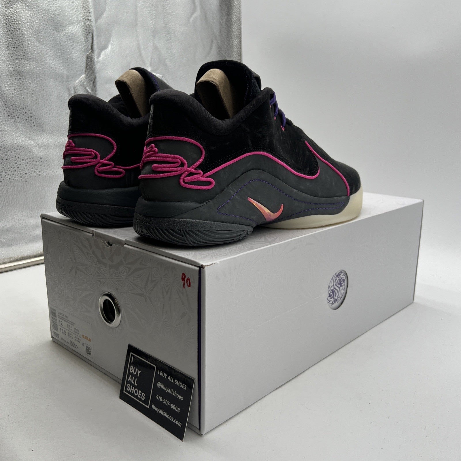 Size 12 - Nike LeBron 22 Blacklight (FZ1094-001)
