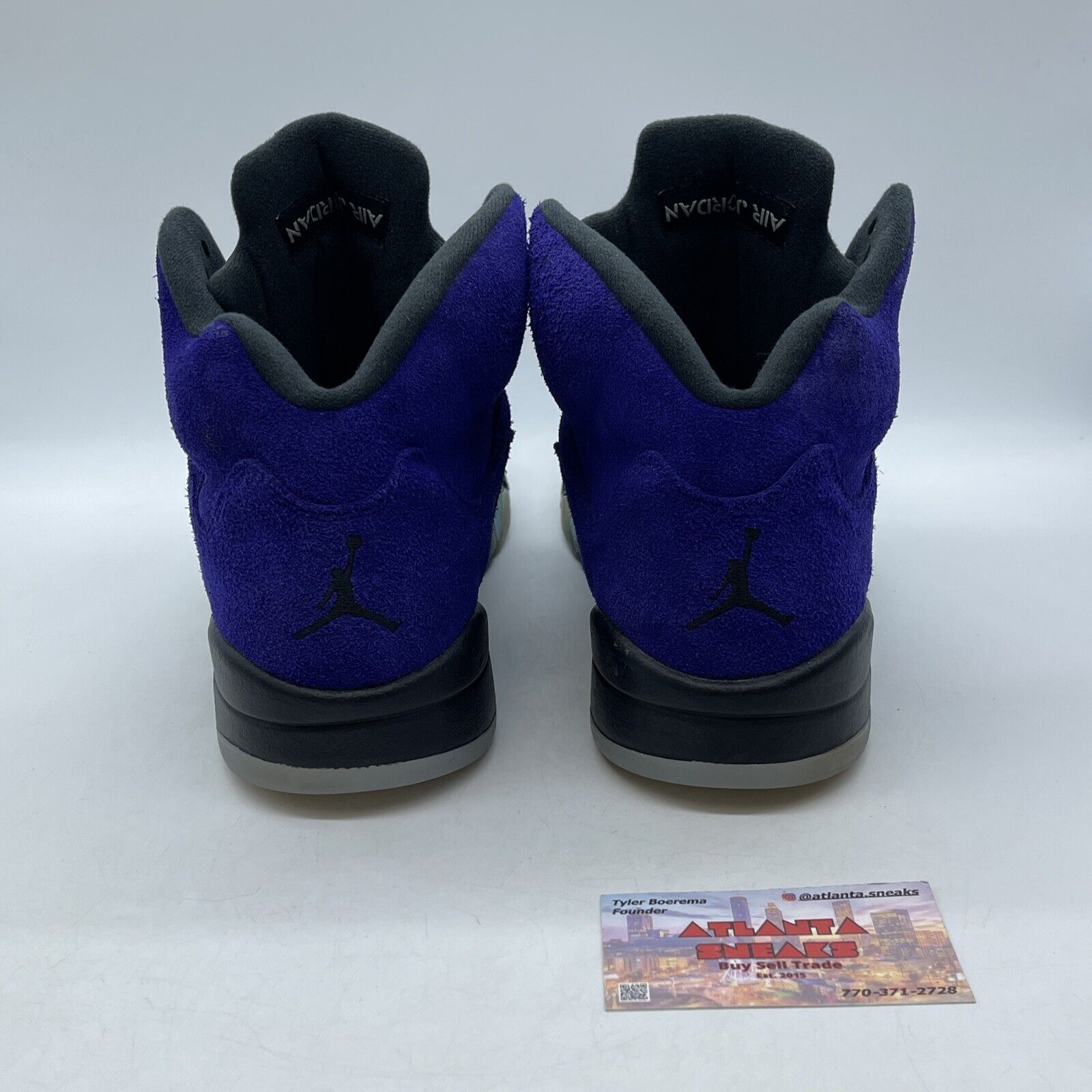 Size 12 - Jordan 5 Retro Alternate Grape 2020 Purple Black Blue (136027-500)