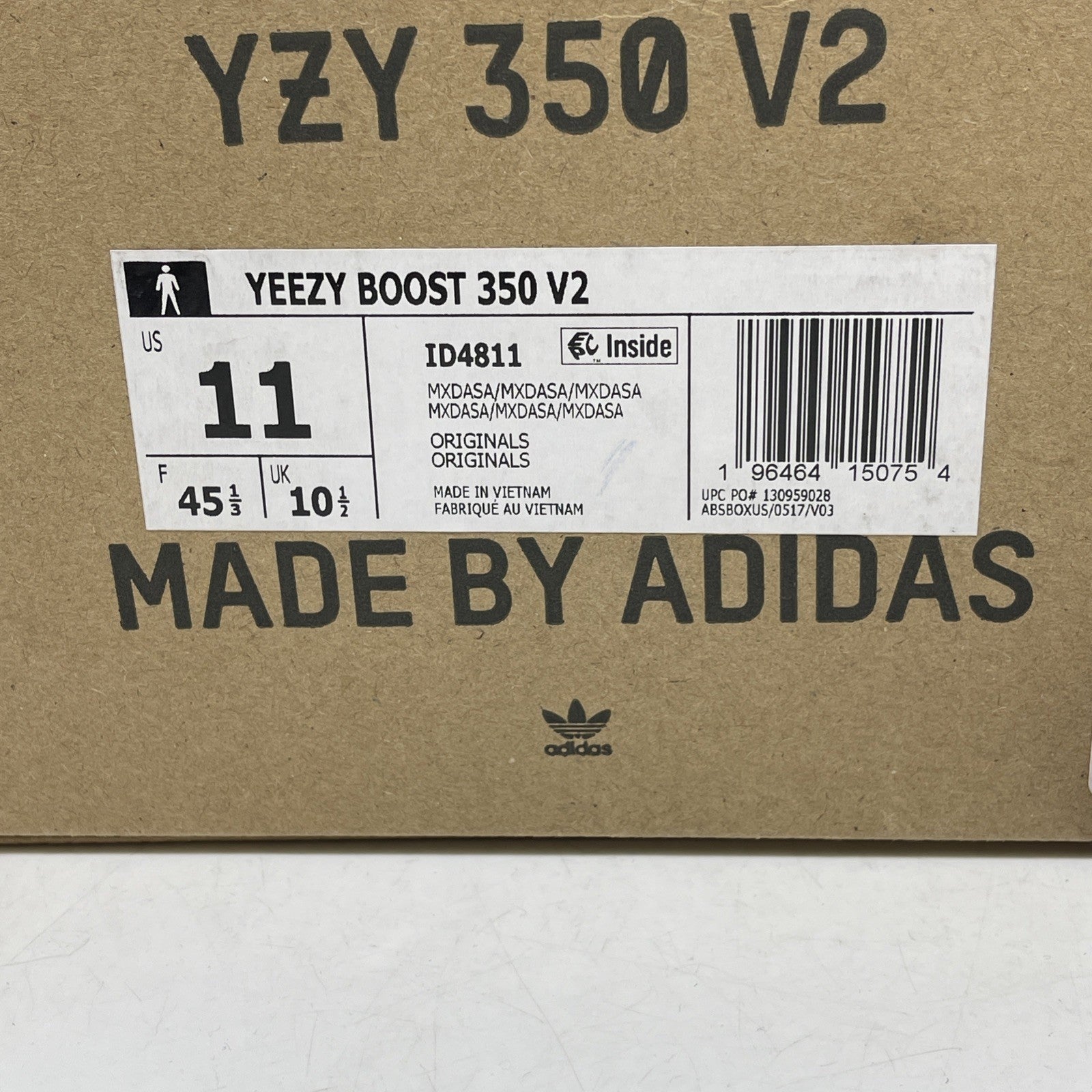 Size 11 - adidas Yeezy Boost 350 V2 Low MX Dark Salt Grey Suede (ID4811)