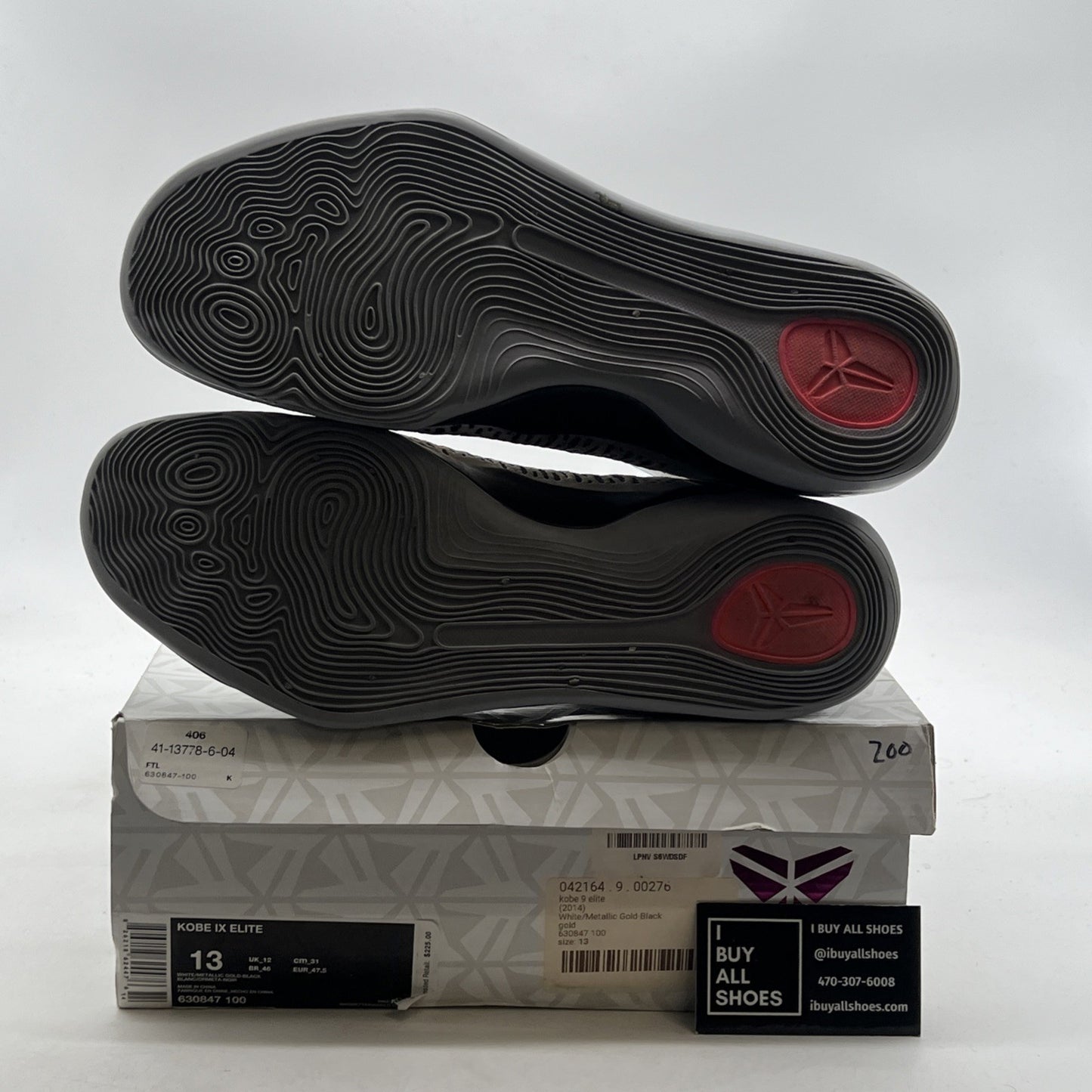 Size 13 - Nike Kobe 9 Elite Fundamentals (630847-100)