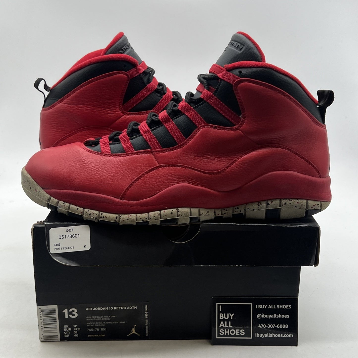 Size 13 - Air Jordan 10 Retro Bulls Over Broadway (705178-601)