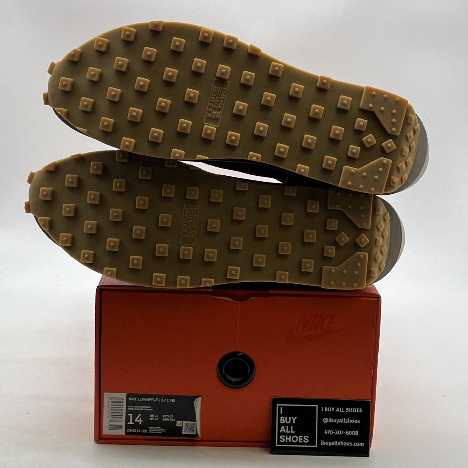 Size 14 - Nike sacai x Clot x LDWaffle Kiss Of Death 2 (DH3114-001)