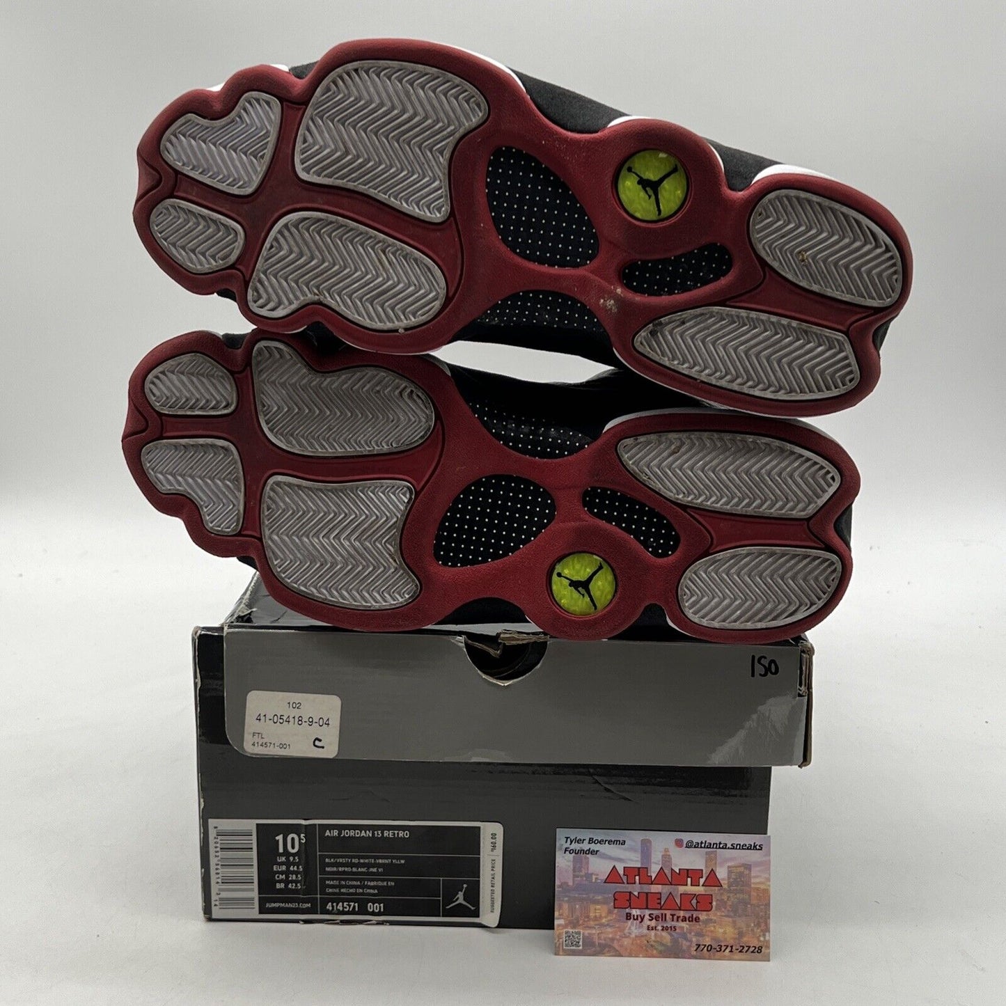 Size 10.5 - Air Jordan 13 Retro 2011 Playoff (414571-001)