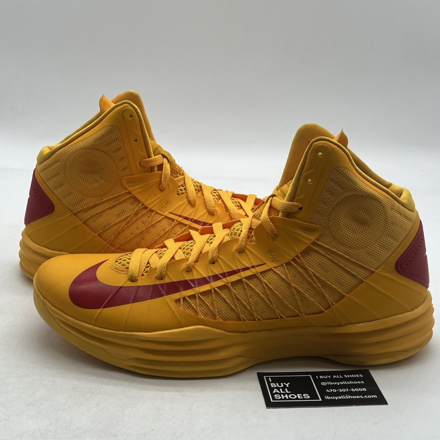 Size 13.5 - Nike Hyperdunk 2012+ China Away (524934-701)