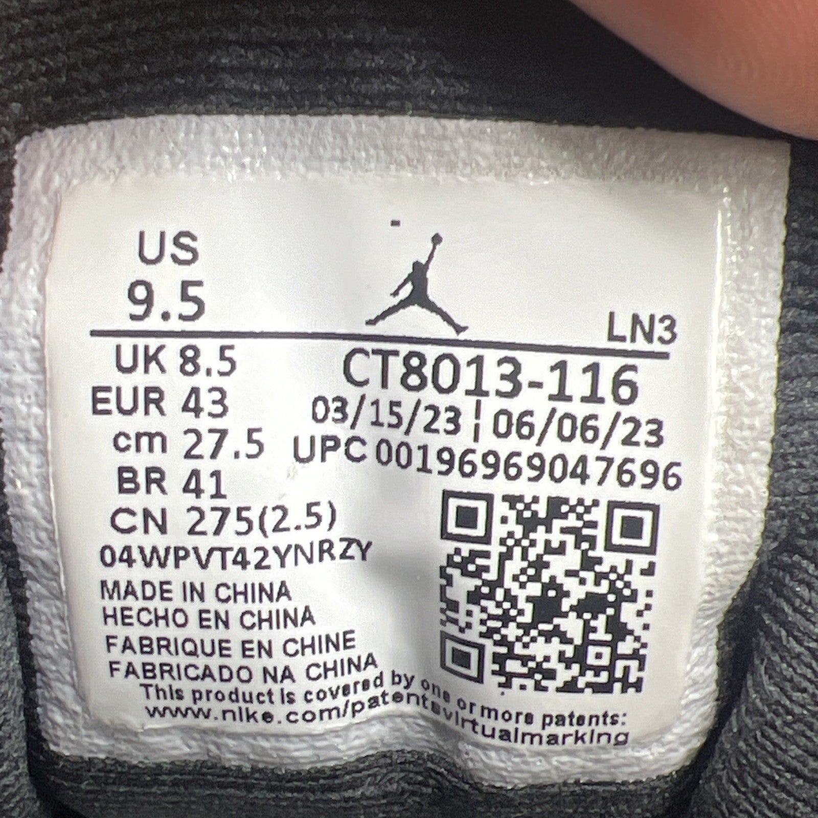 Size 9.5 - Air Jordan 12 Retro 2023 Mid Cherry (CT8013-116)